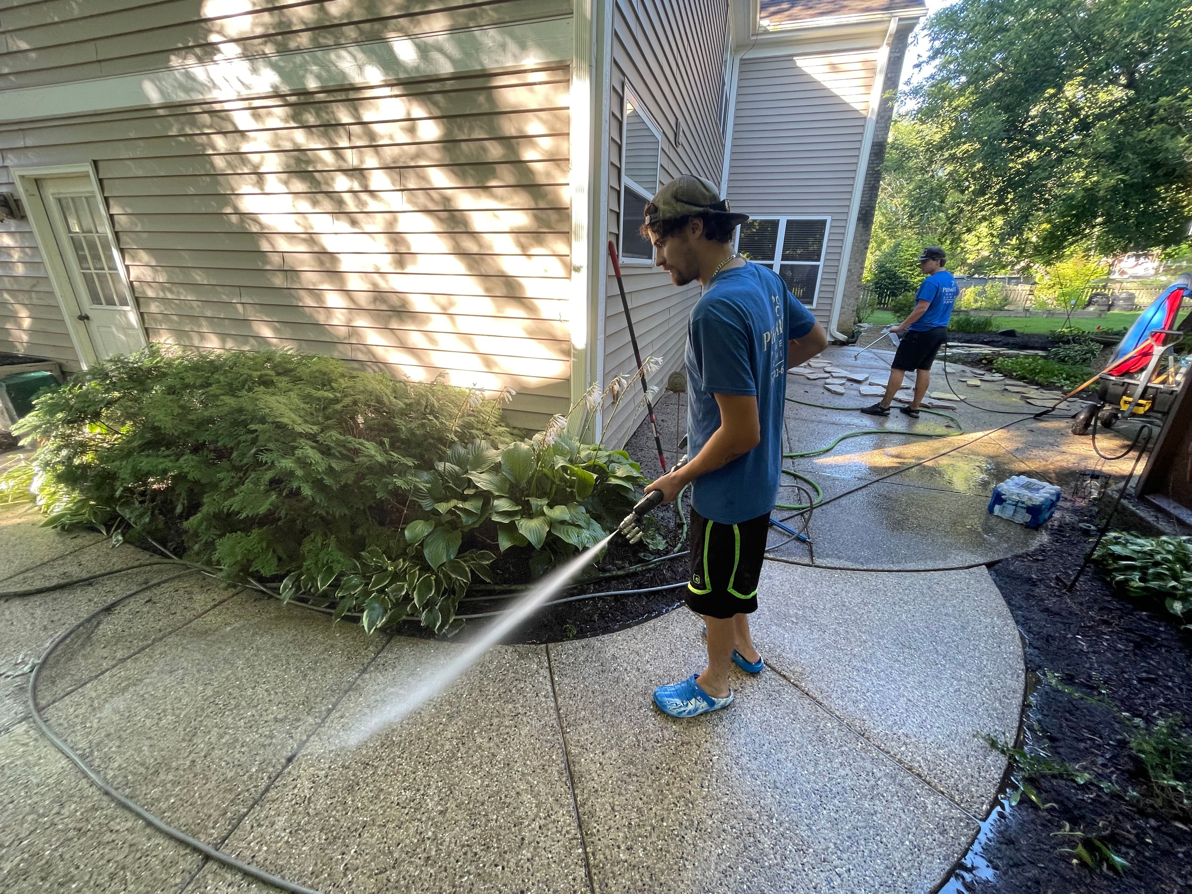 Pressure Washing for Premier Partners, LLC. in Volo, IL