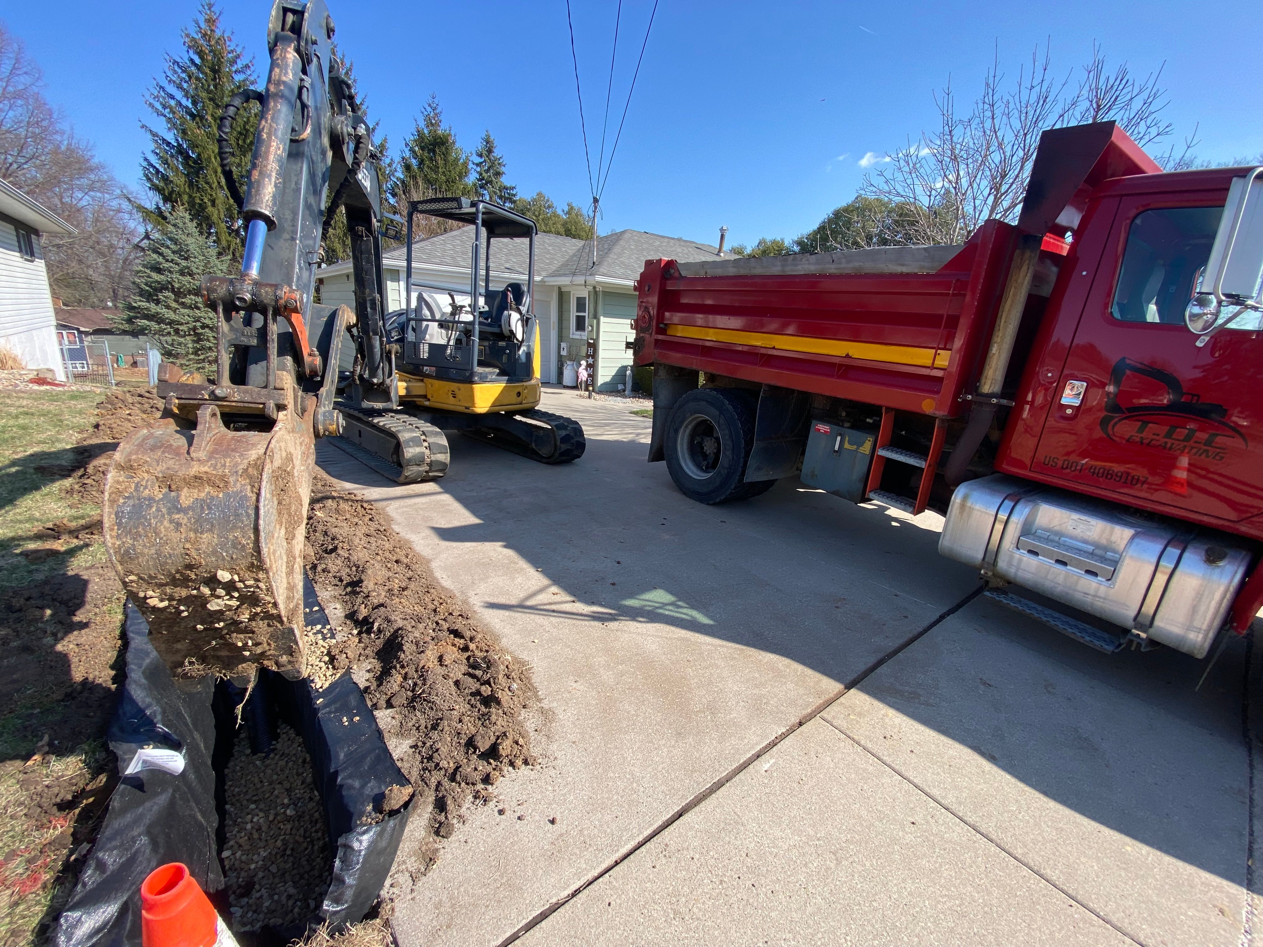  for TDC Excavating in Dubuque, IA