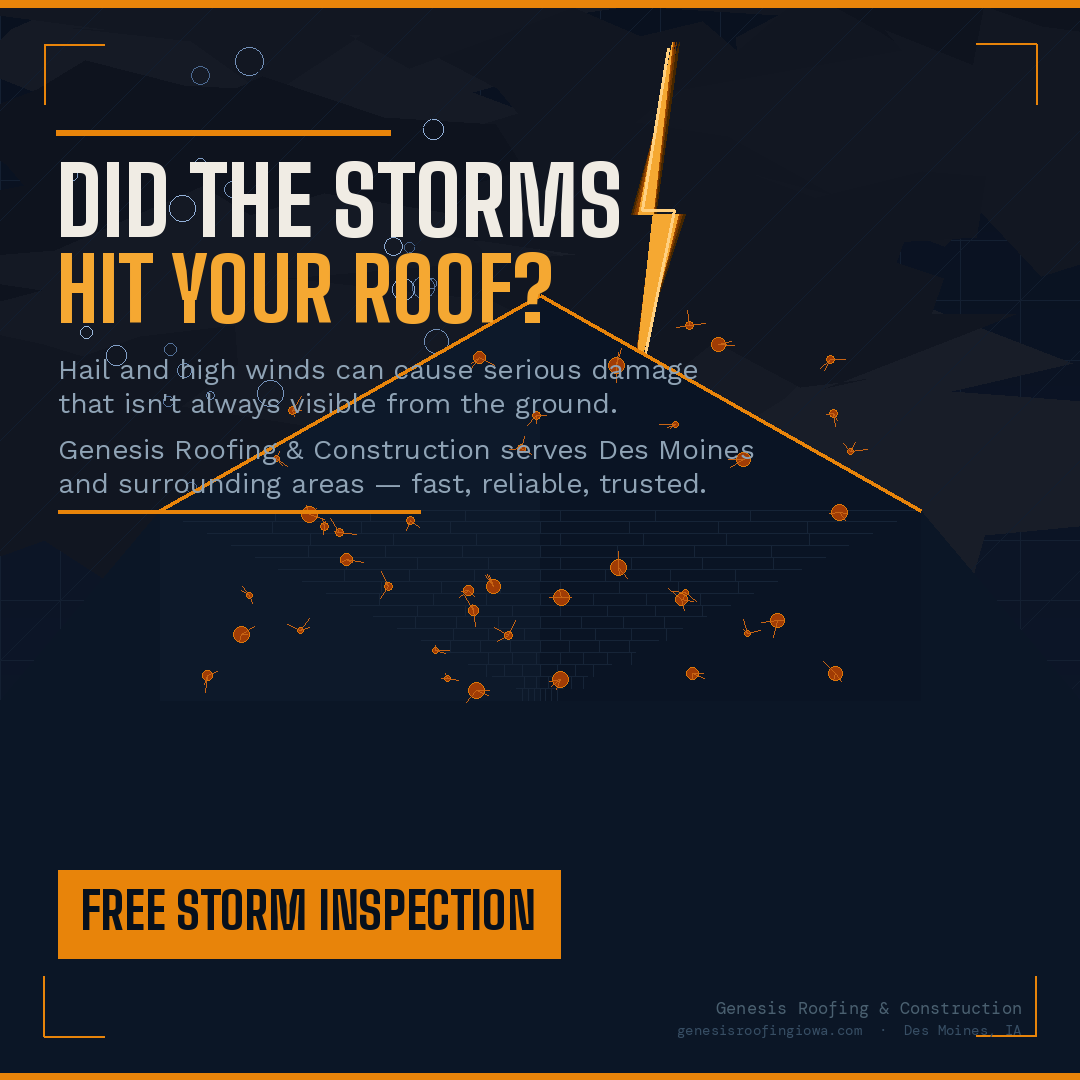  for Genesis Roofing & Construction in Cumming, IA