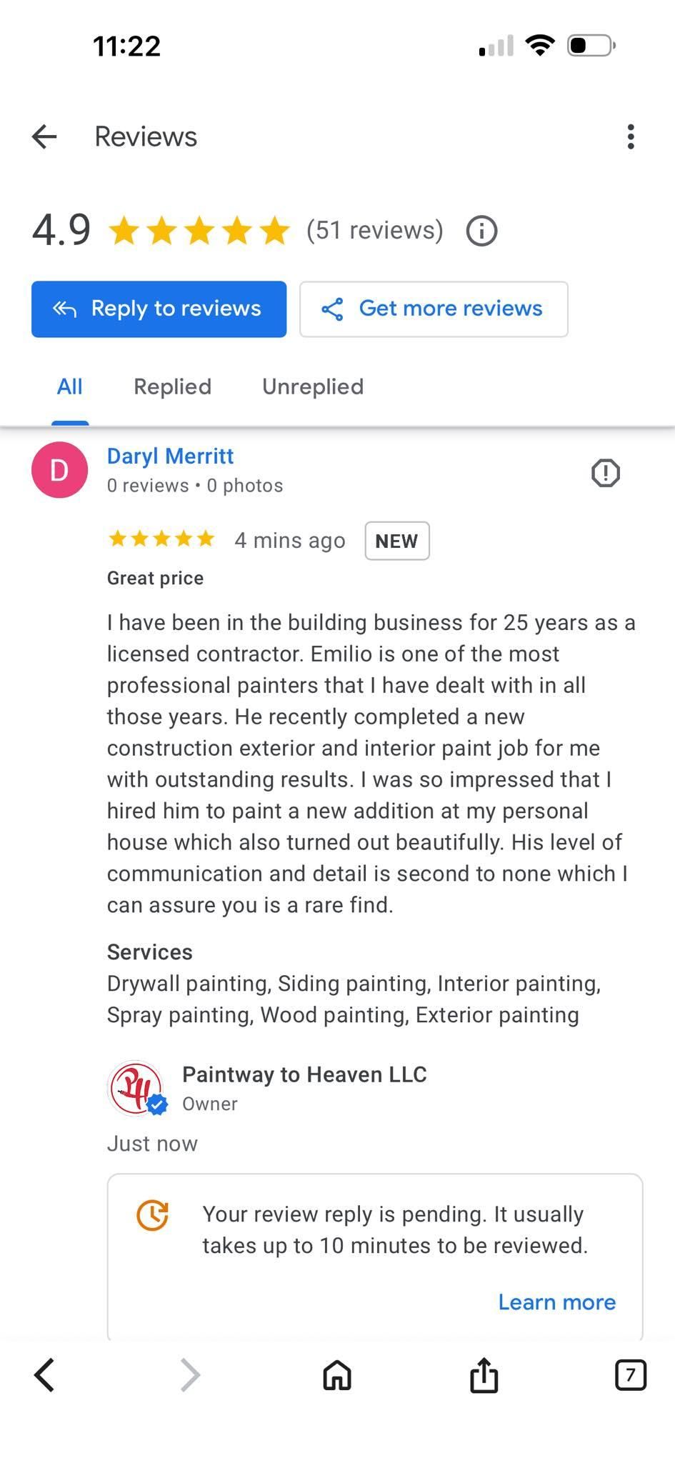  for Paintway to Heaven in Raleigh, NC