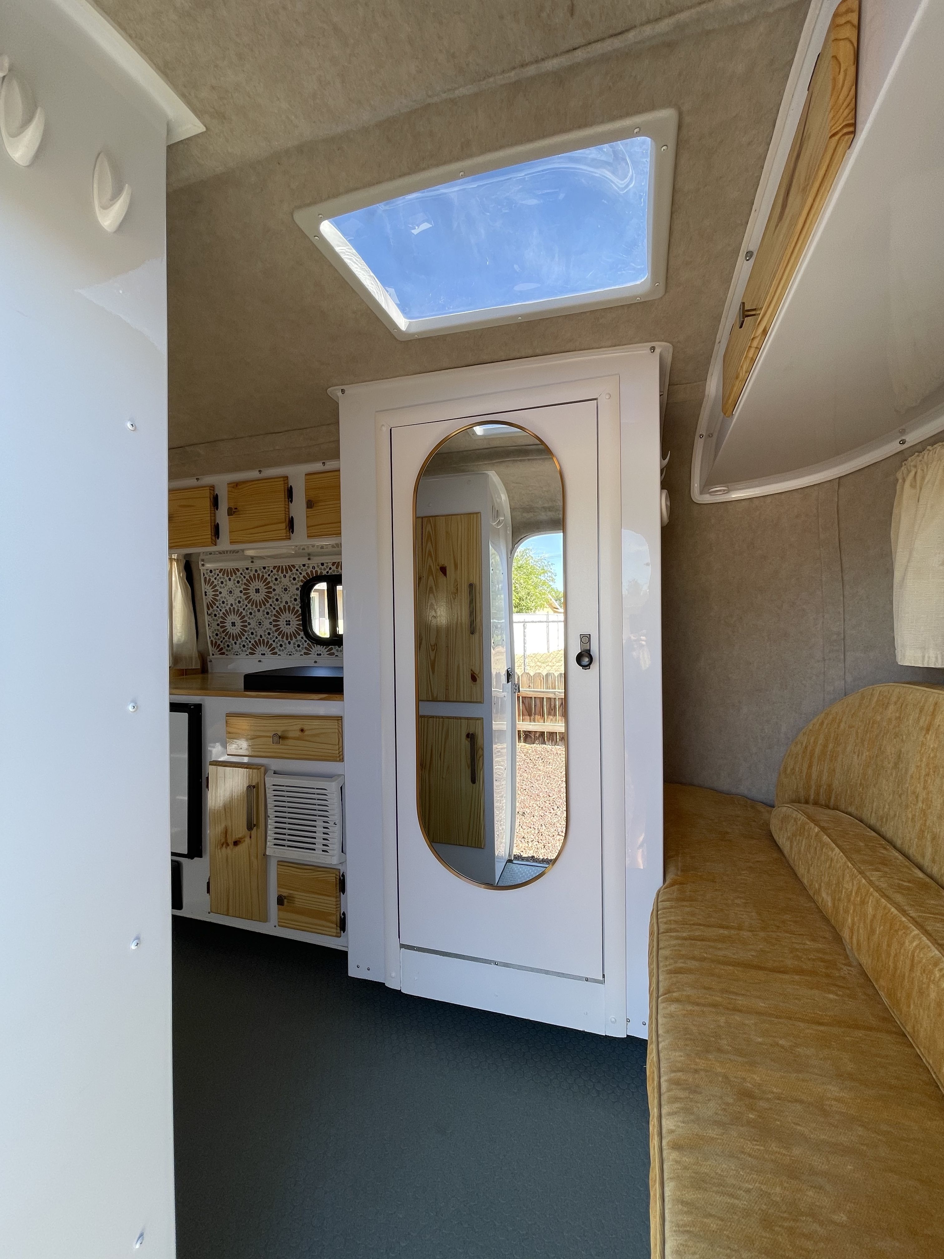Scamp Travel Trailer for Mauka to Makai RV Renovations in Los Angeles, CA