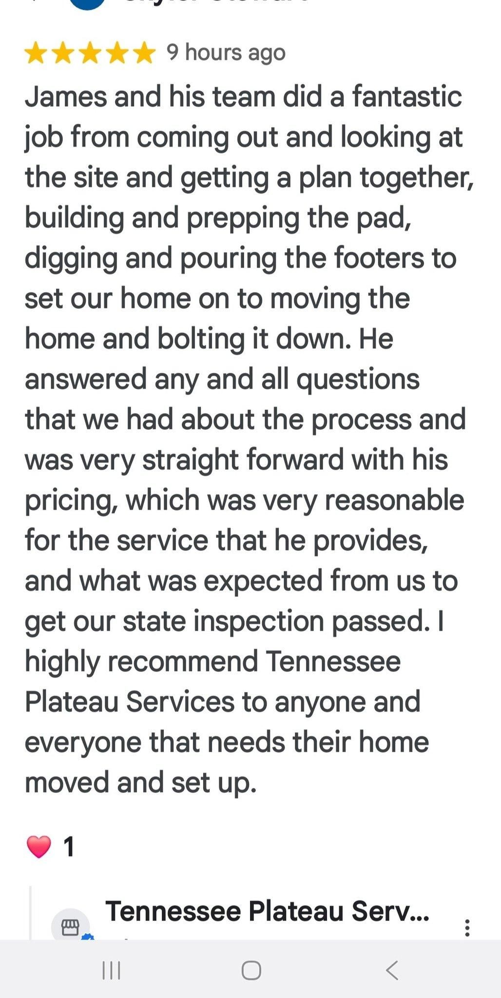  for Tennessee Plateau Services LLC in Sparta, TN