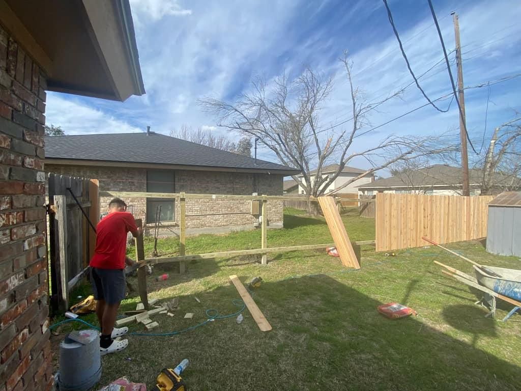 Mowing for Allen Lawn Care in Taylor, Texas