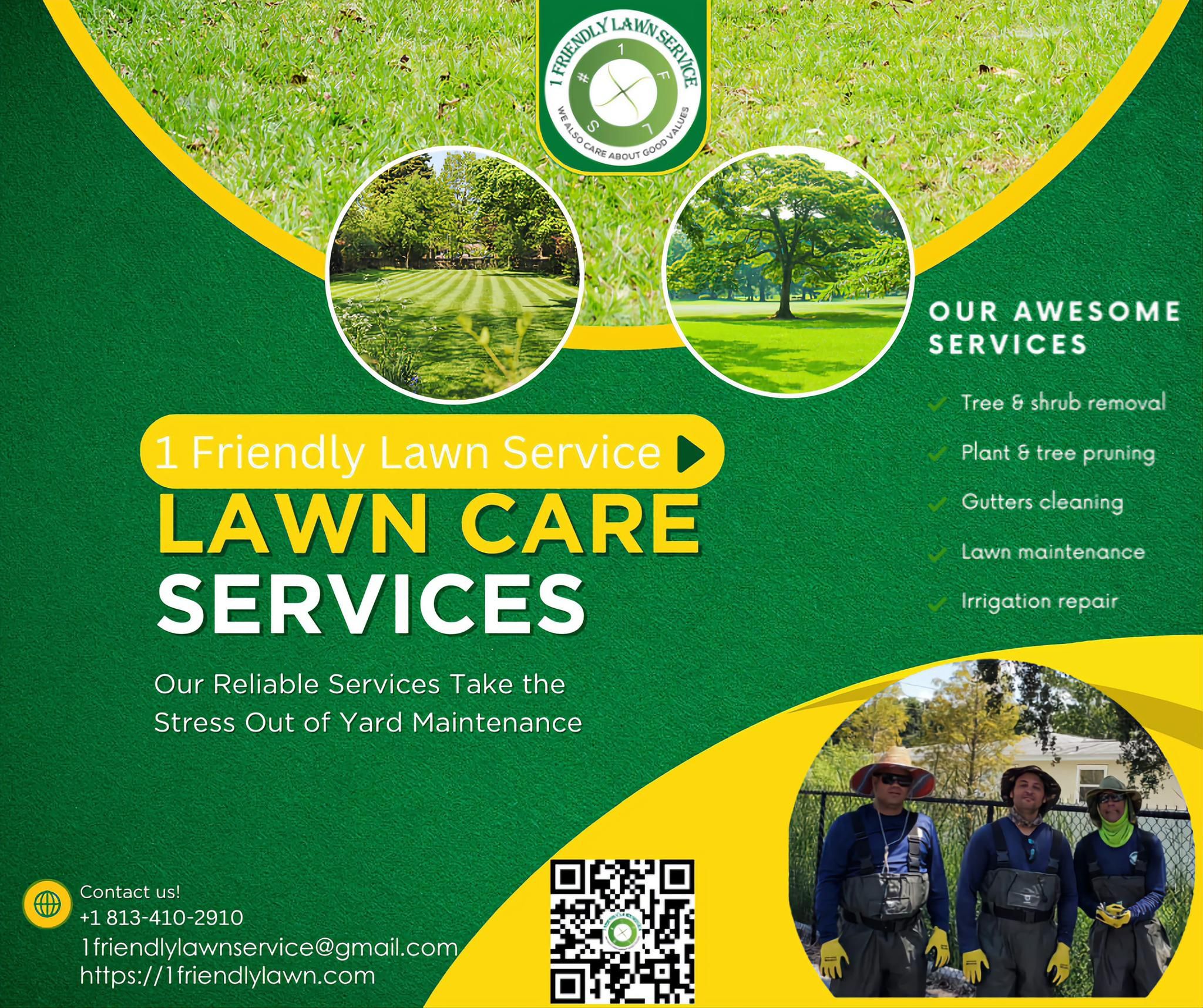  for 1 Friendly Lawn Service in Tampa, FL