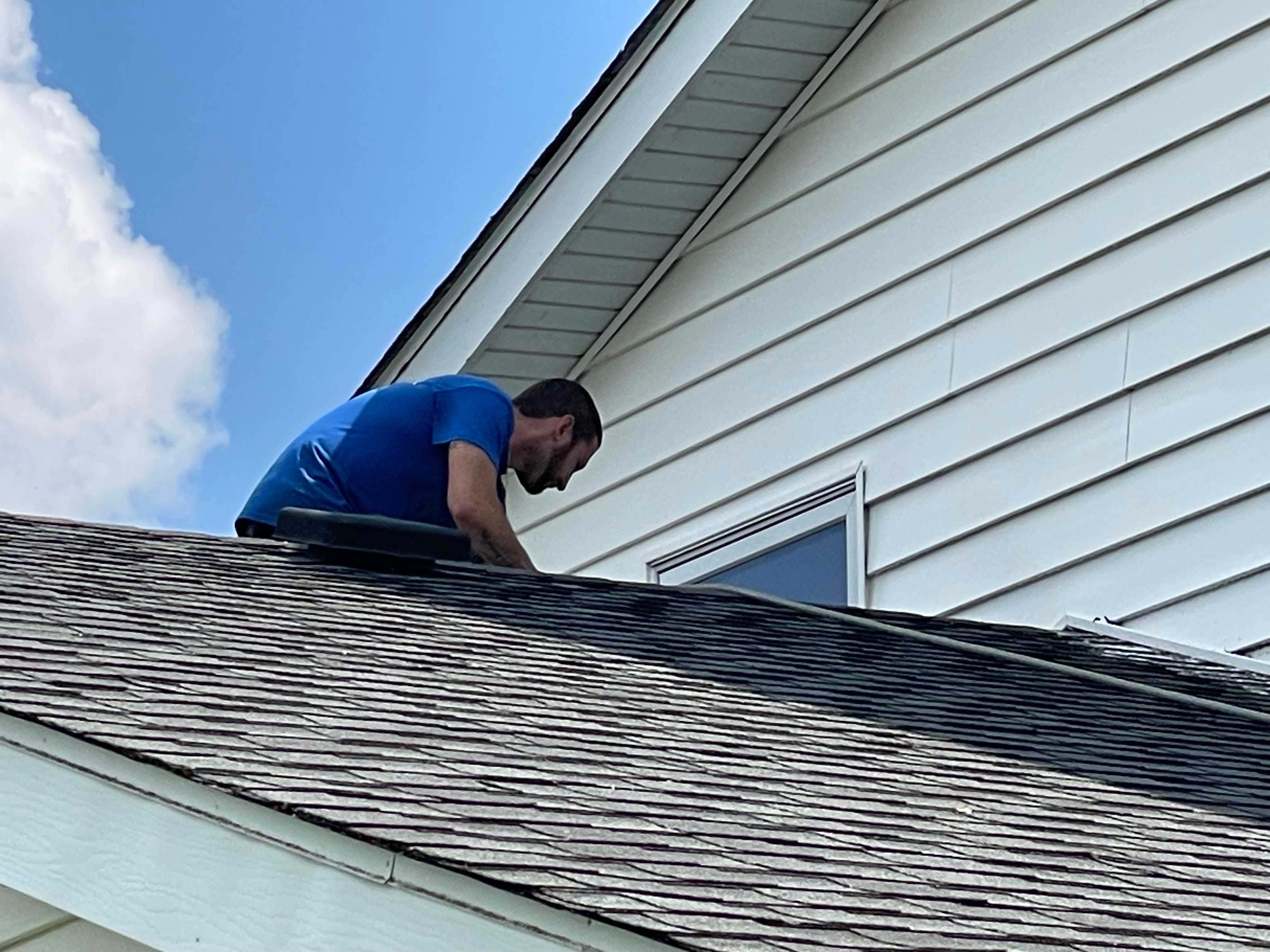 Roof Washing for Premier Partners, LLC. in Volo, IL