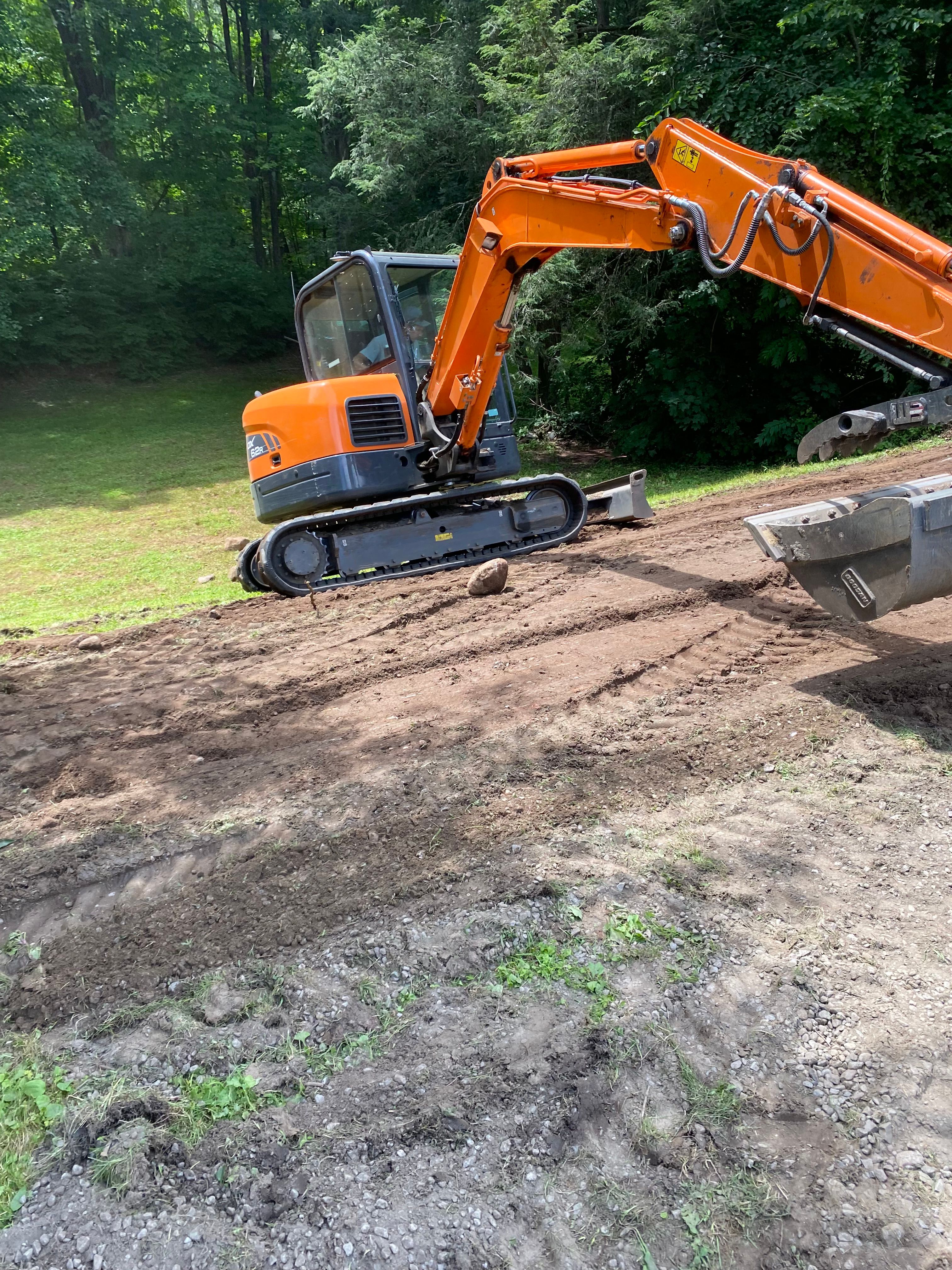 Grading for Davis Services  in Bethany, CT