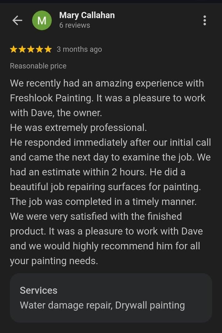 All Photos for Freshlook Painting LLC in Springfield, PA