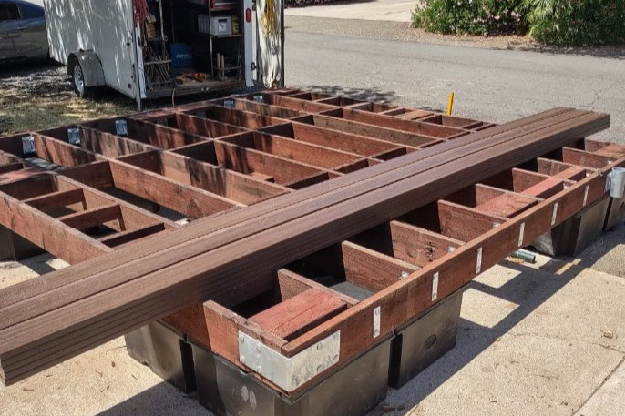 Docks for Austin LoBue Construction in Cottonwood, CA