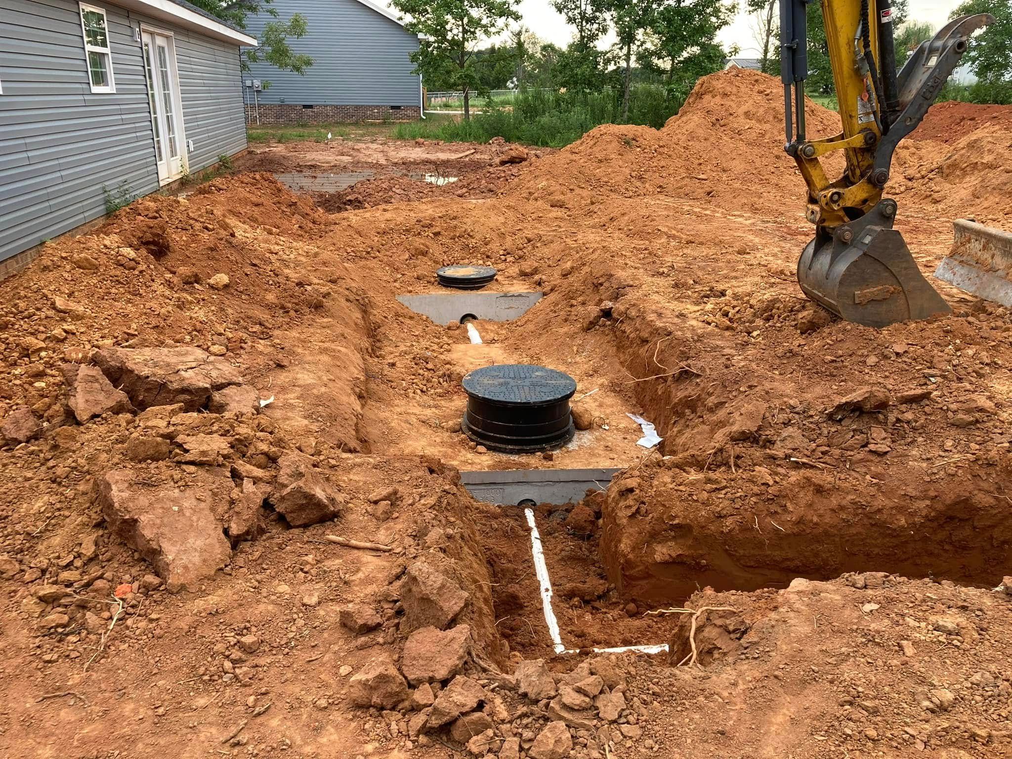 Septic Services for Williams Excavating in Statesville, NC