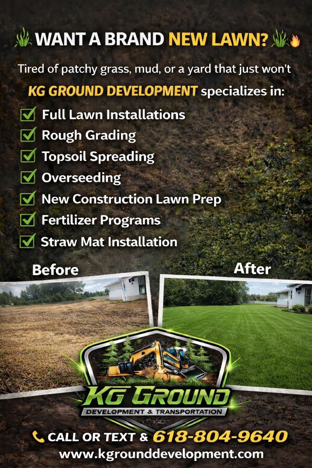  for KG Ground Development and Transportation in Newton, IL
