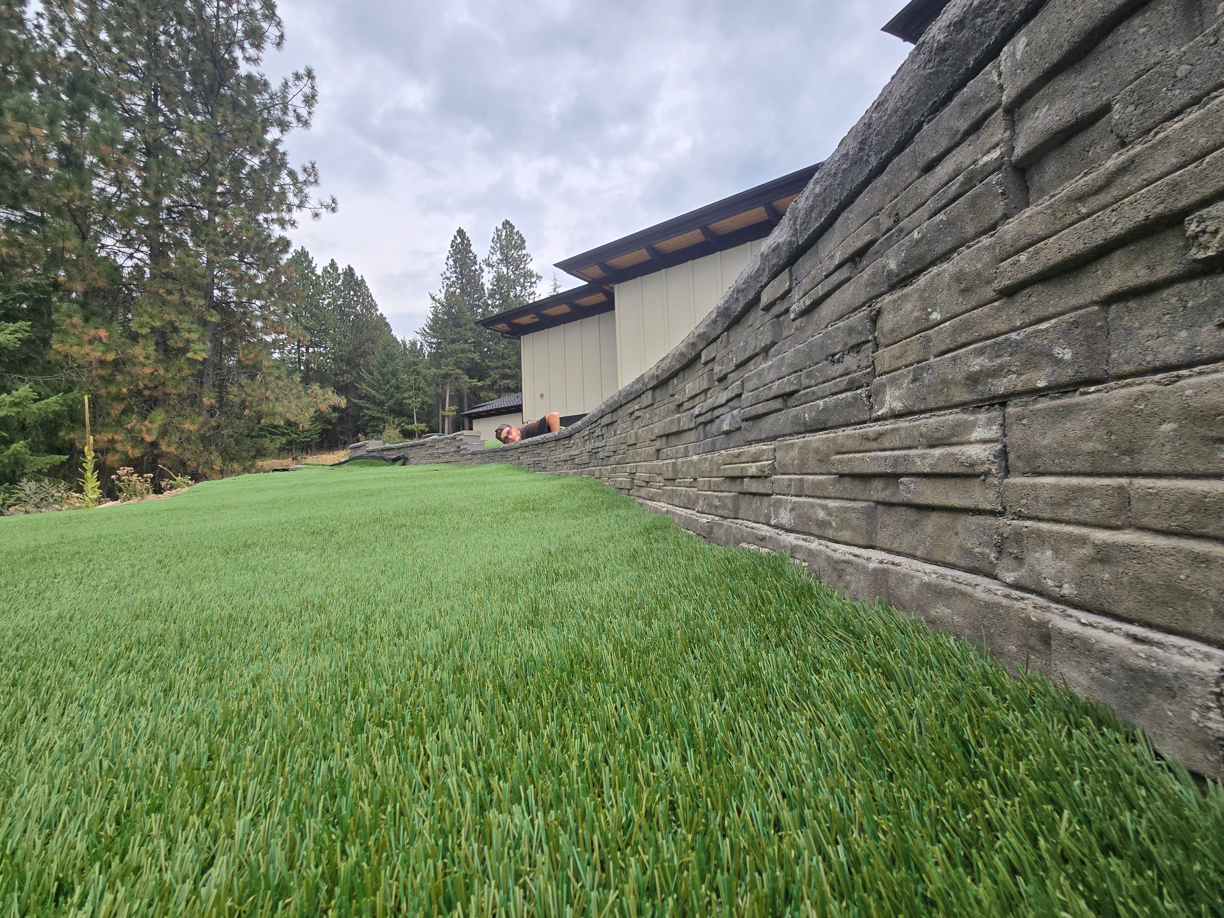 Putting Green  for Ida-Home Hardscapes in Coeur d'Alene, ID