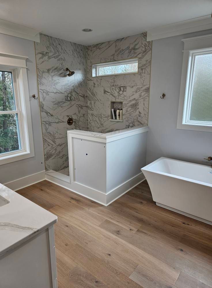 Interior Renovations for DL Construction & Flooring in Morehead City, NC