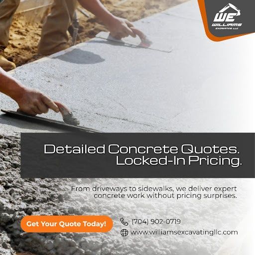  for Williams Excavating in Statesville, NC