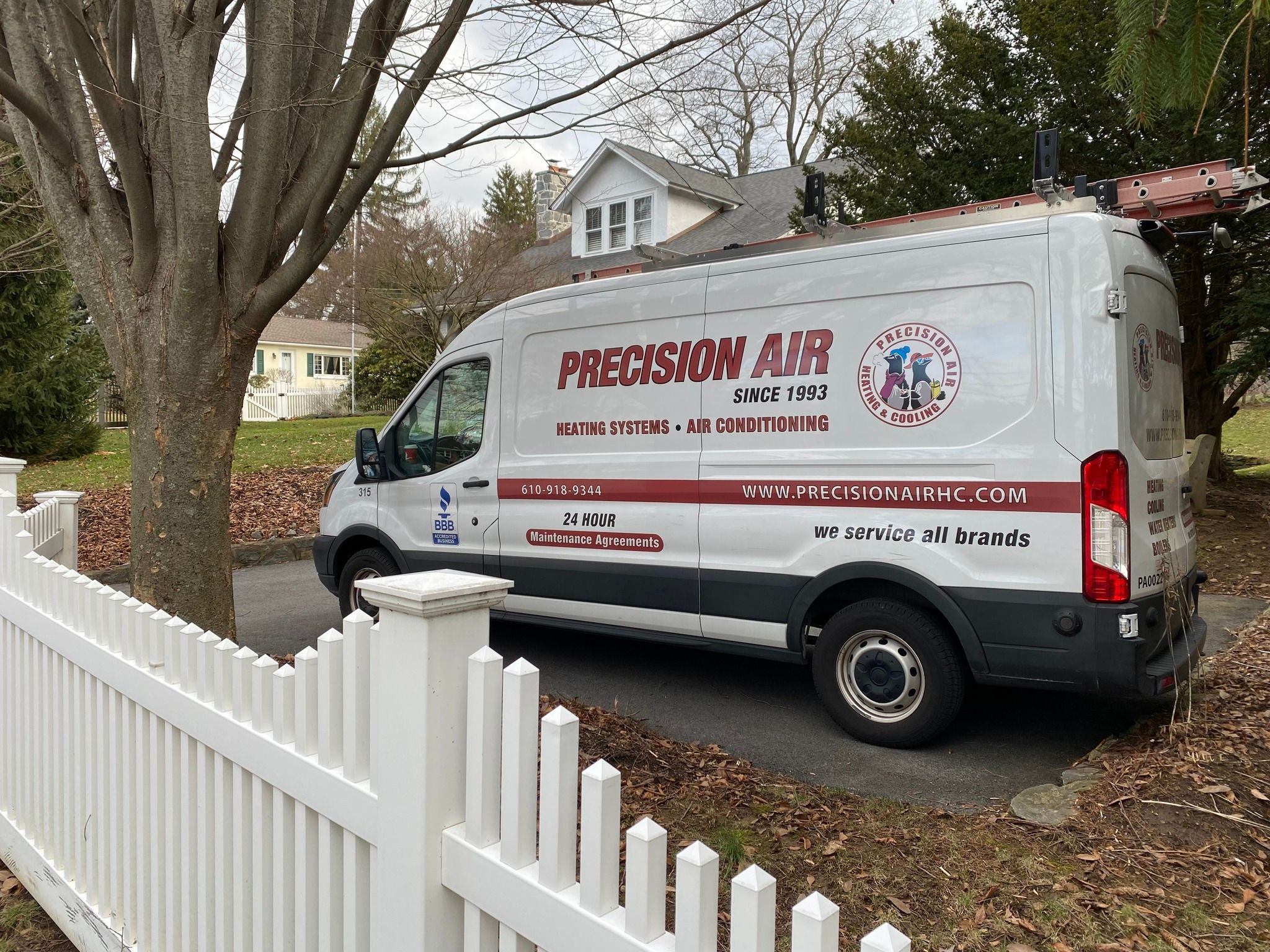 Our Fleet for Precision Air Heating Cooling in West Chester, PA
