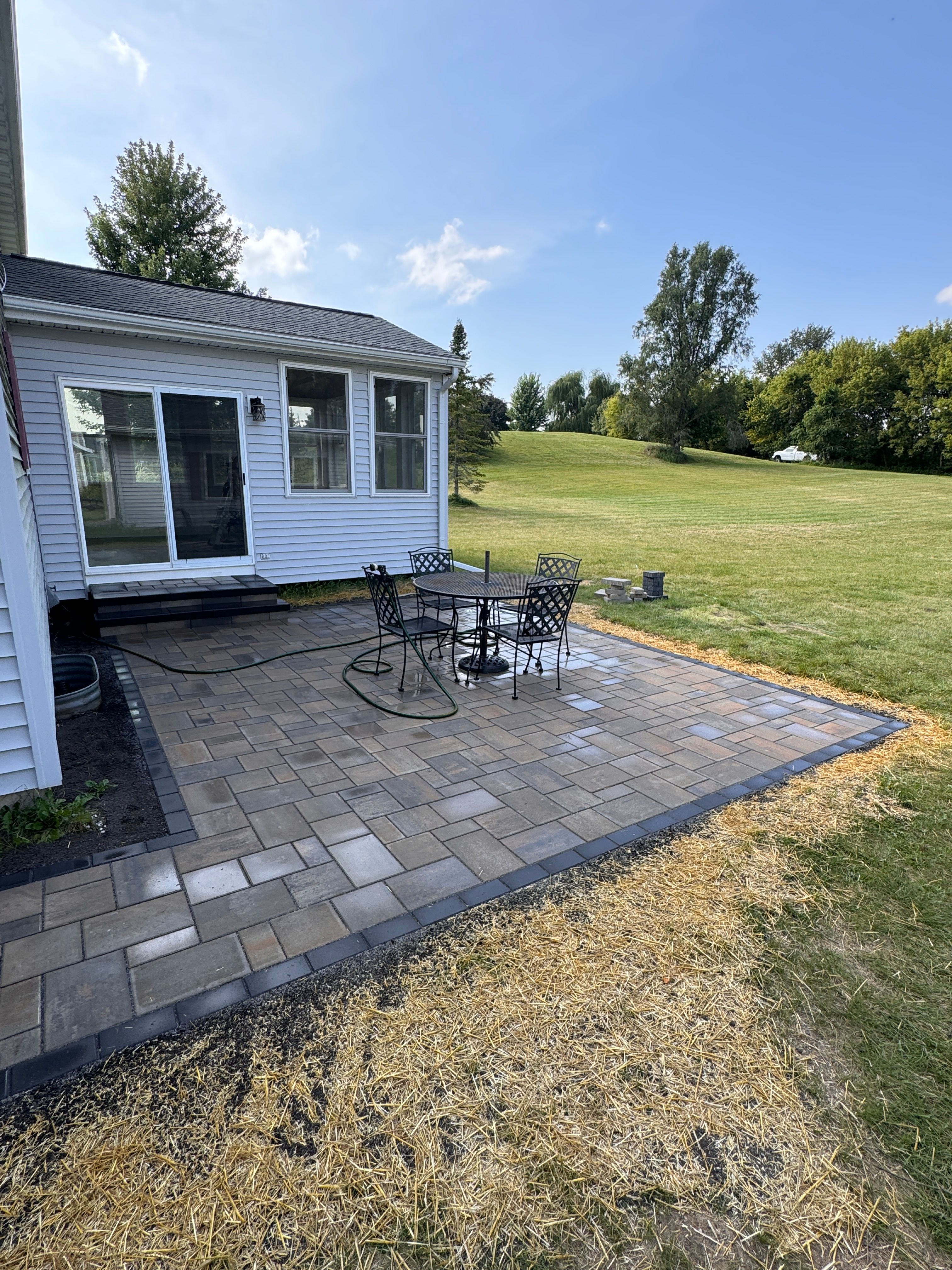 Edging and Mulch Installation for H&L Lawn Care LLC in Twin Lakes, WI