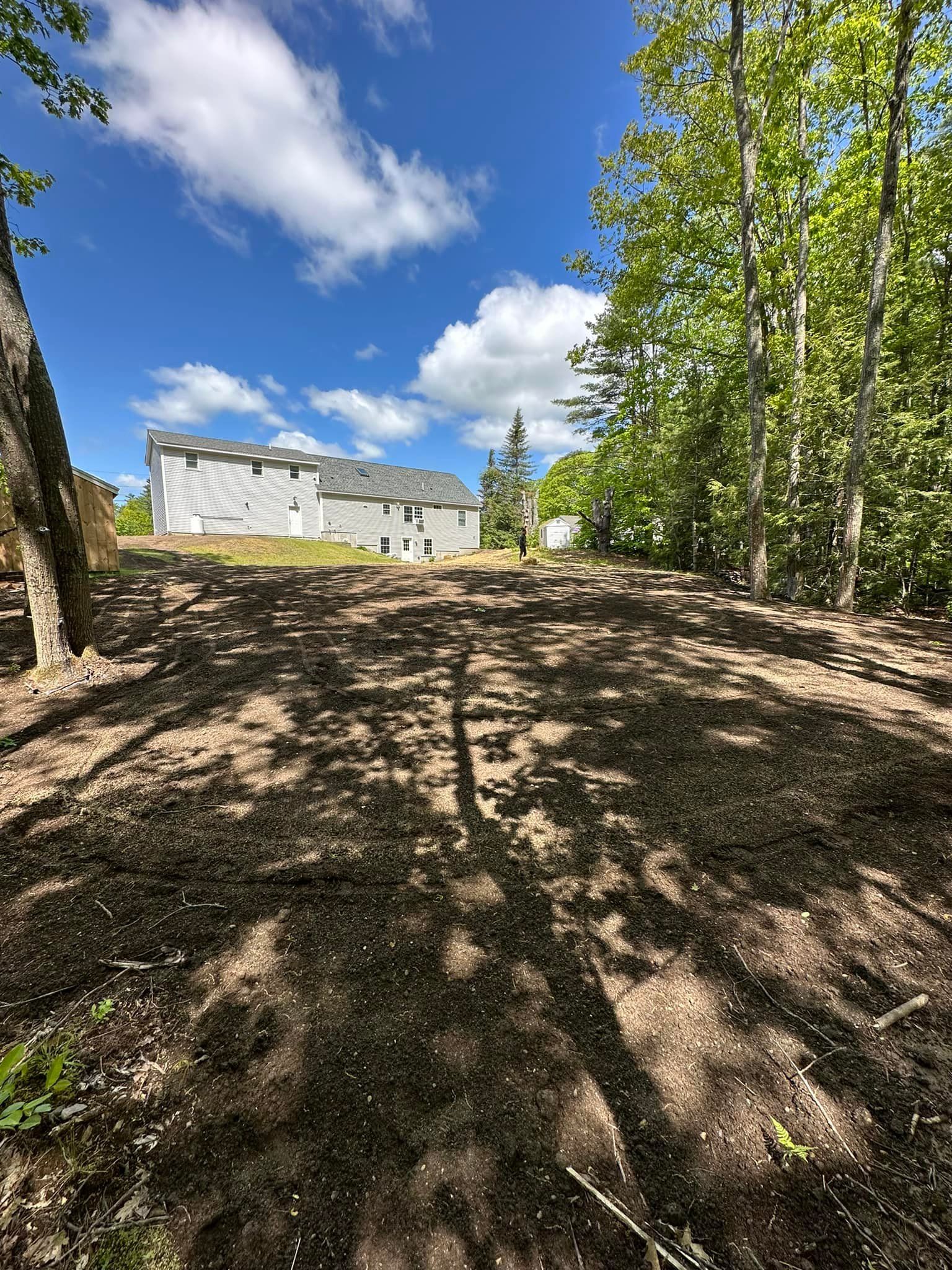 Exacavating for Pine Stream Property Management in Waterboro, ME