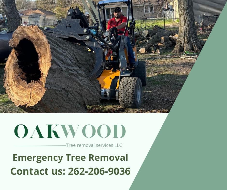  for Oakwood Tree Removal LLC in Oak Creek,  WI