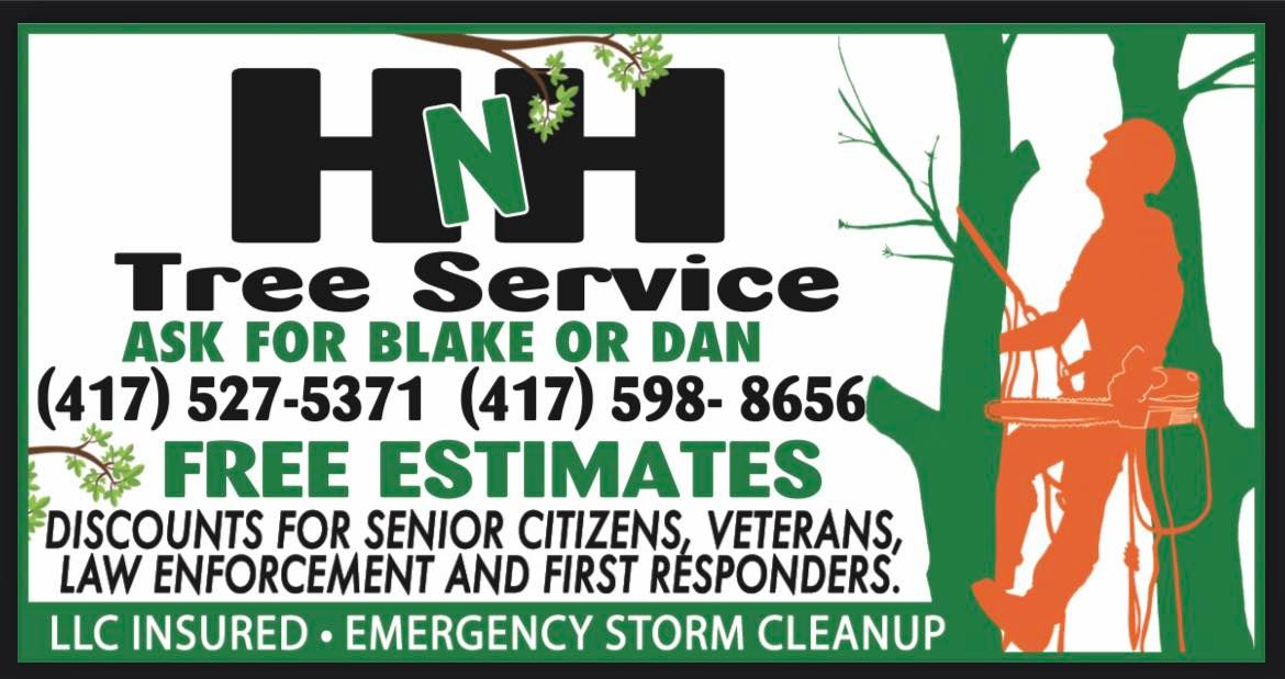  for H n H Tree Service in Taneyville, MO