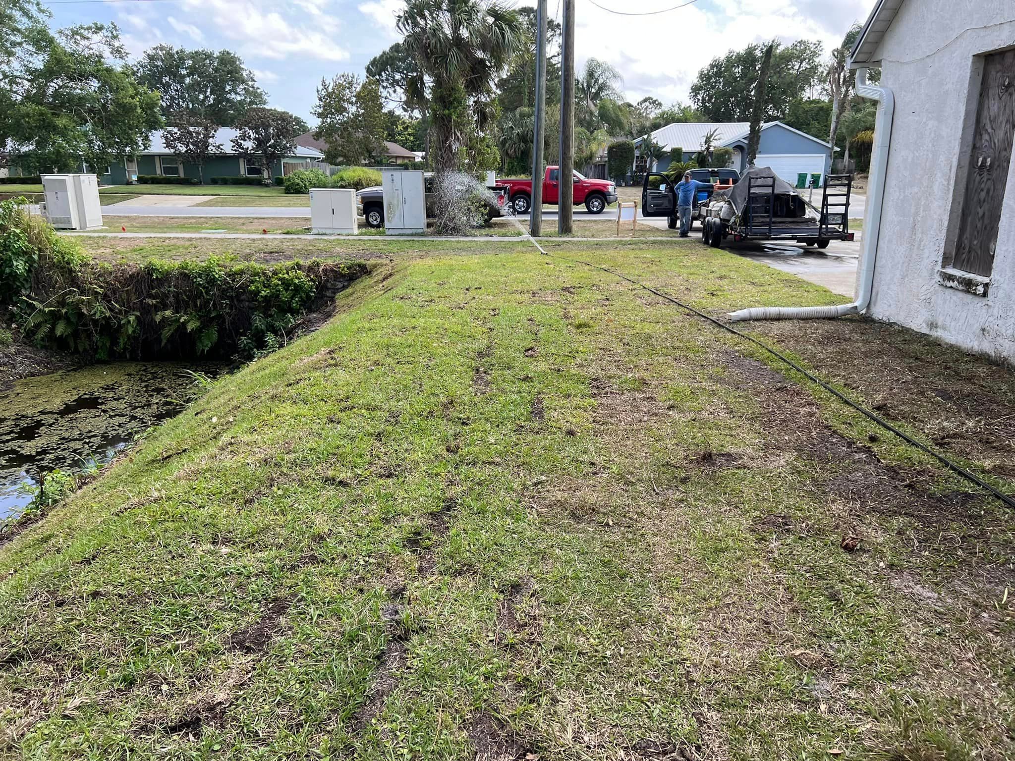 Full scale landscape designing and installations for Isaiah Simmons Construction and Landscaping LLC in Brevard County, Florida