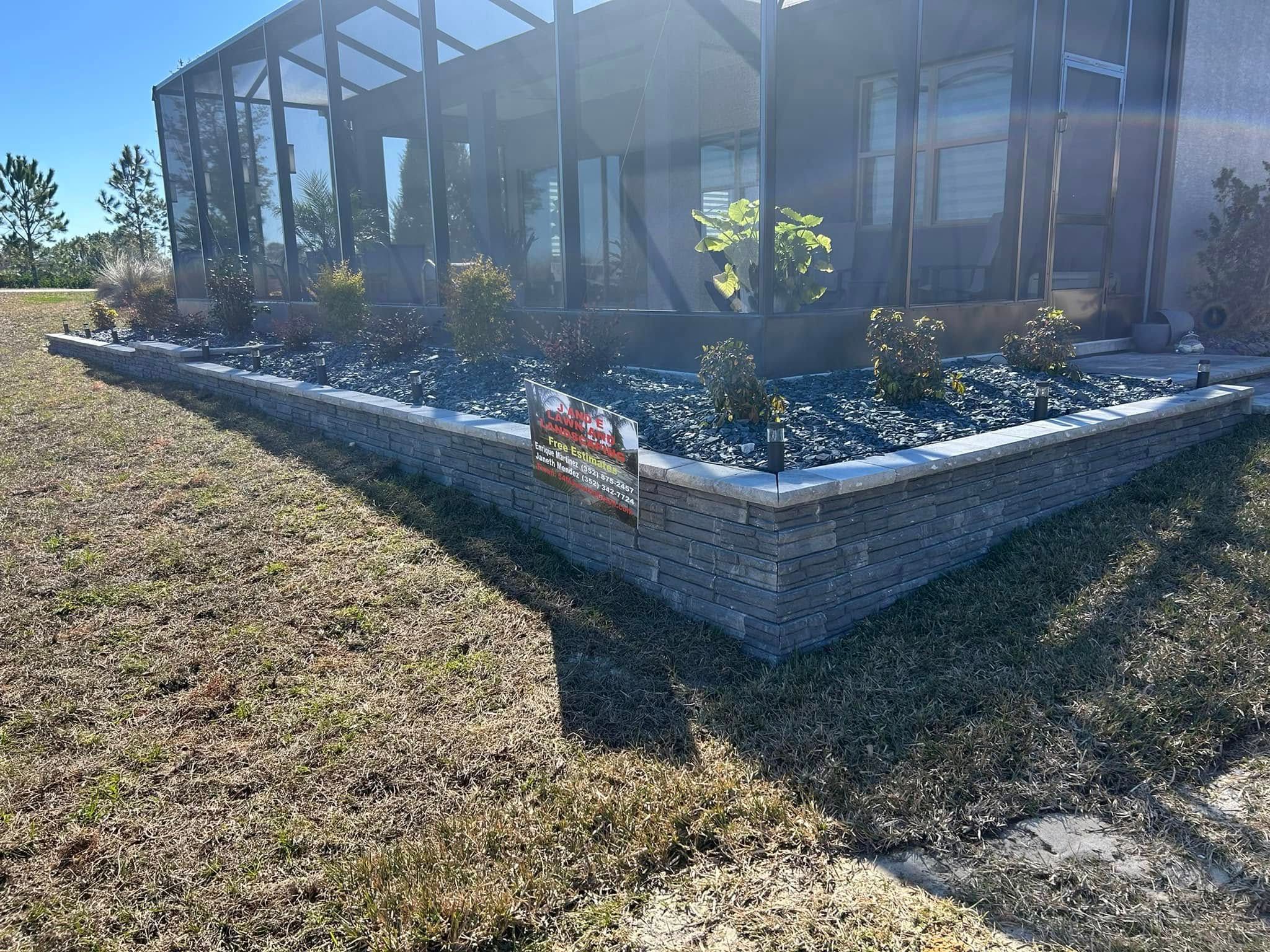  for J and E LAWN Landscaping in Gainesville, Florida
