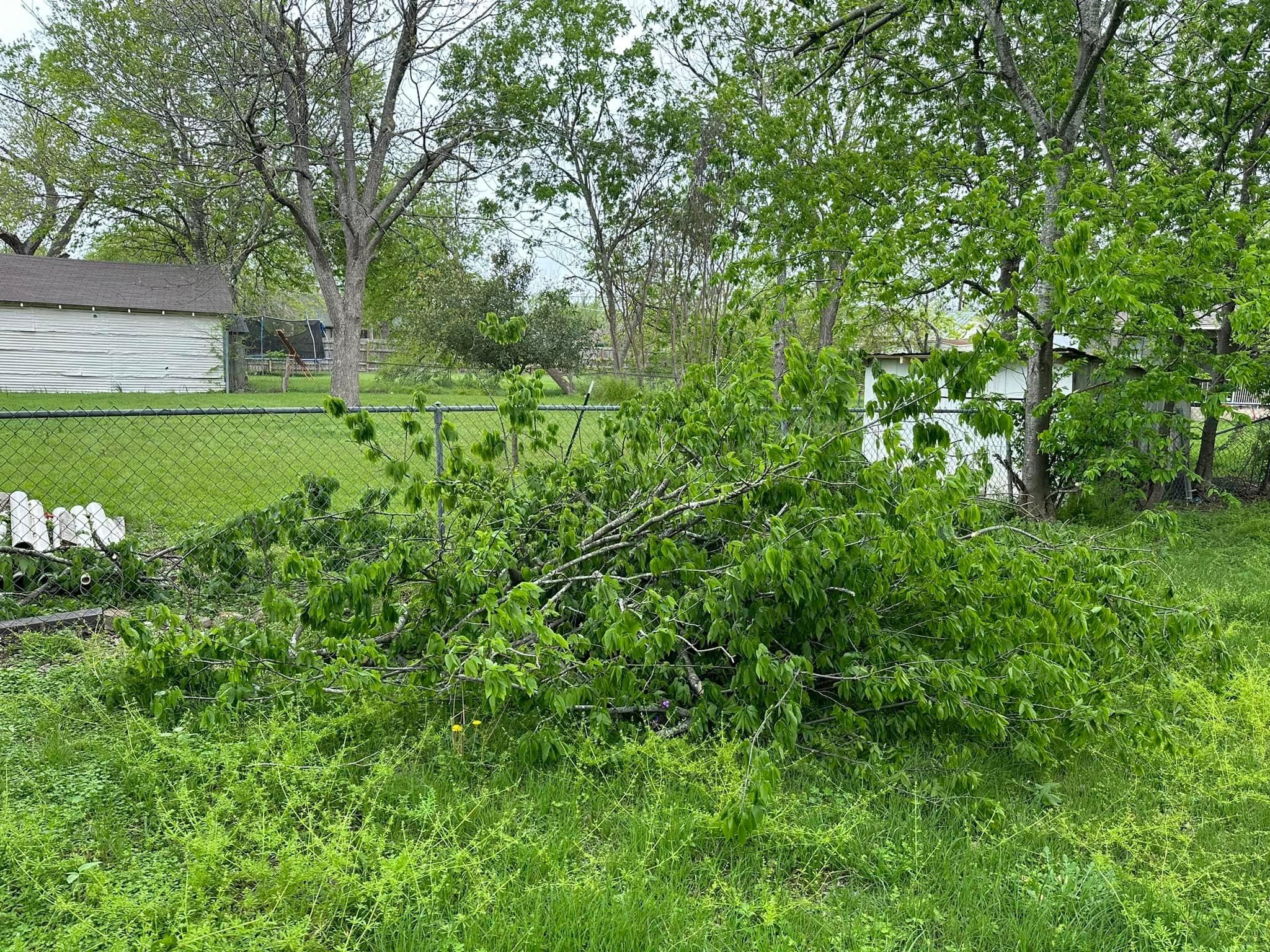 Mowing for Allen Lawn Care in Taylor, Texas