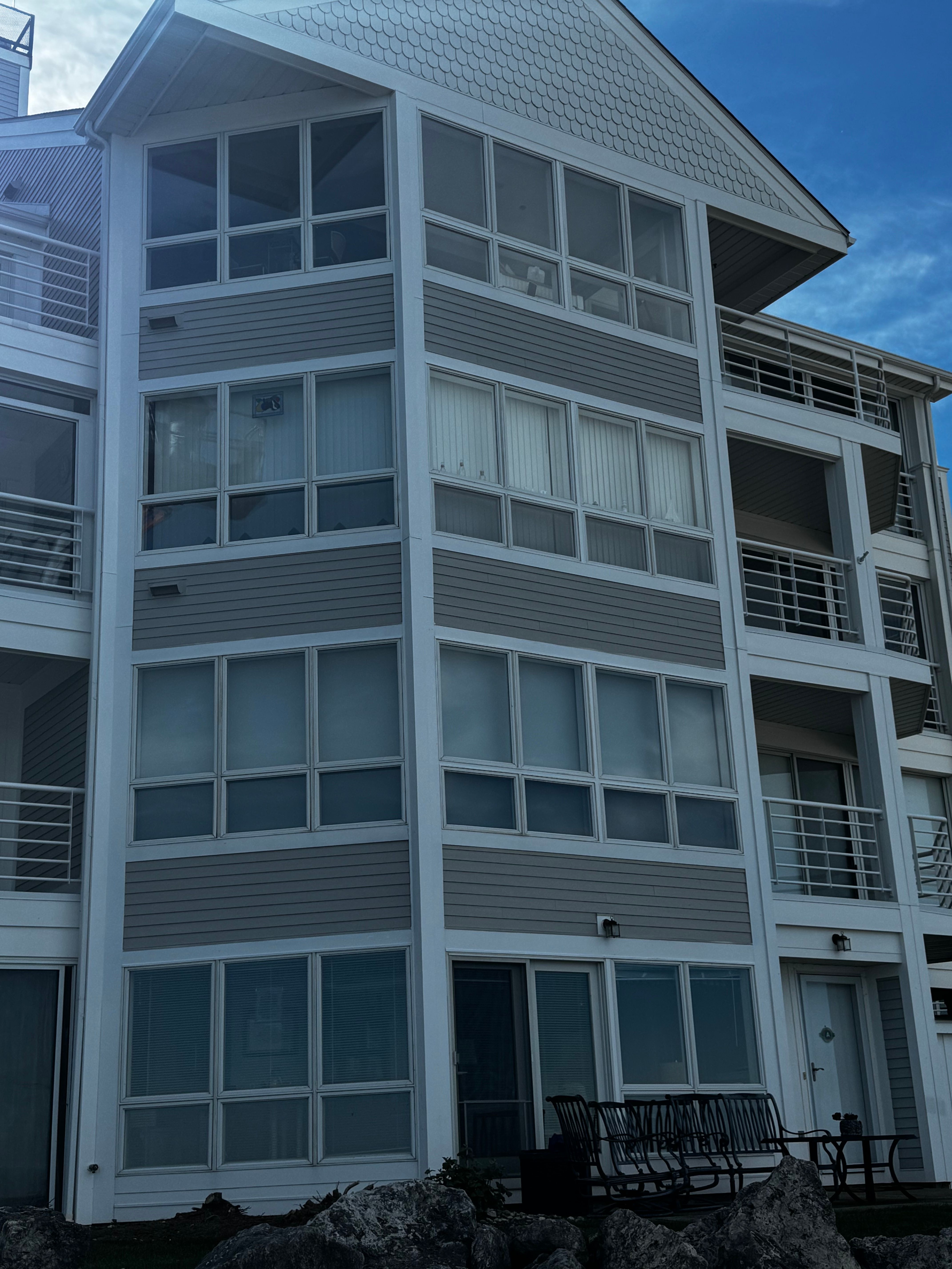 Exterior painting for Erie Builders & Construction in Sandusky, OH