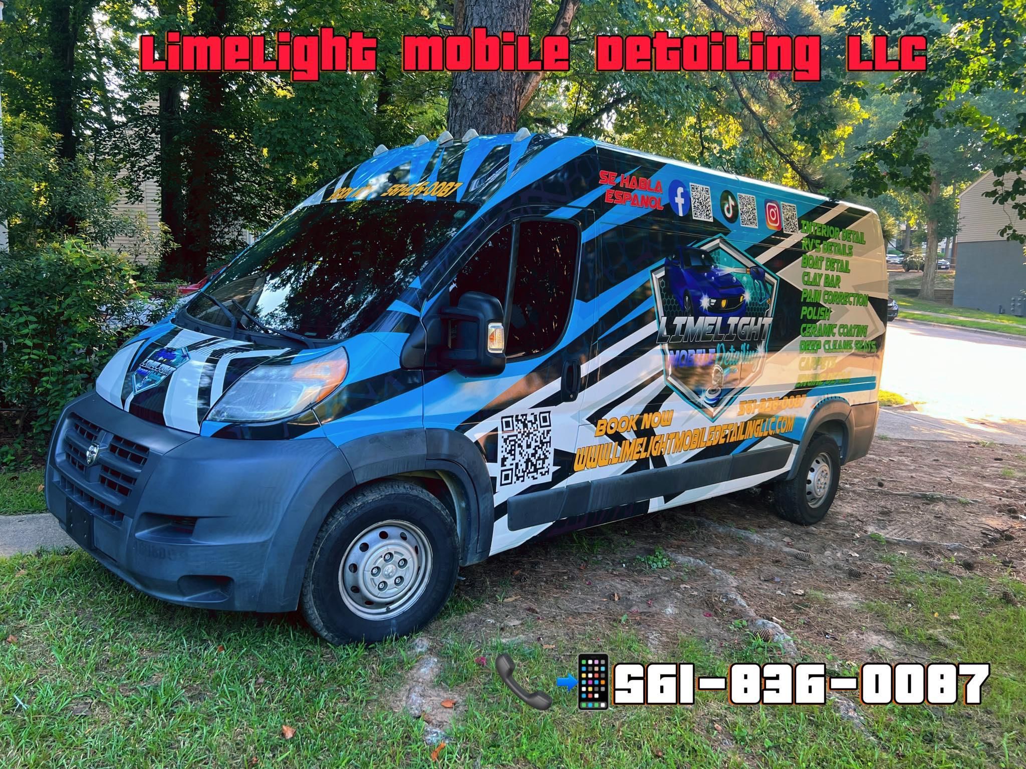  for Limelight Mobile Detailing LLC in Raleigh, NC