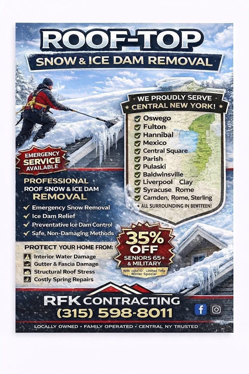  for RFK Contracting in Martville, NY