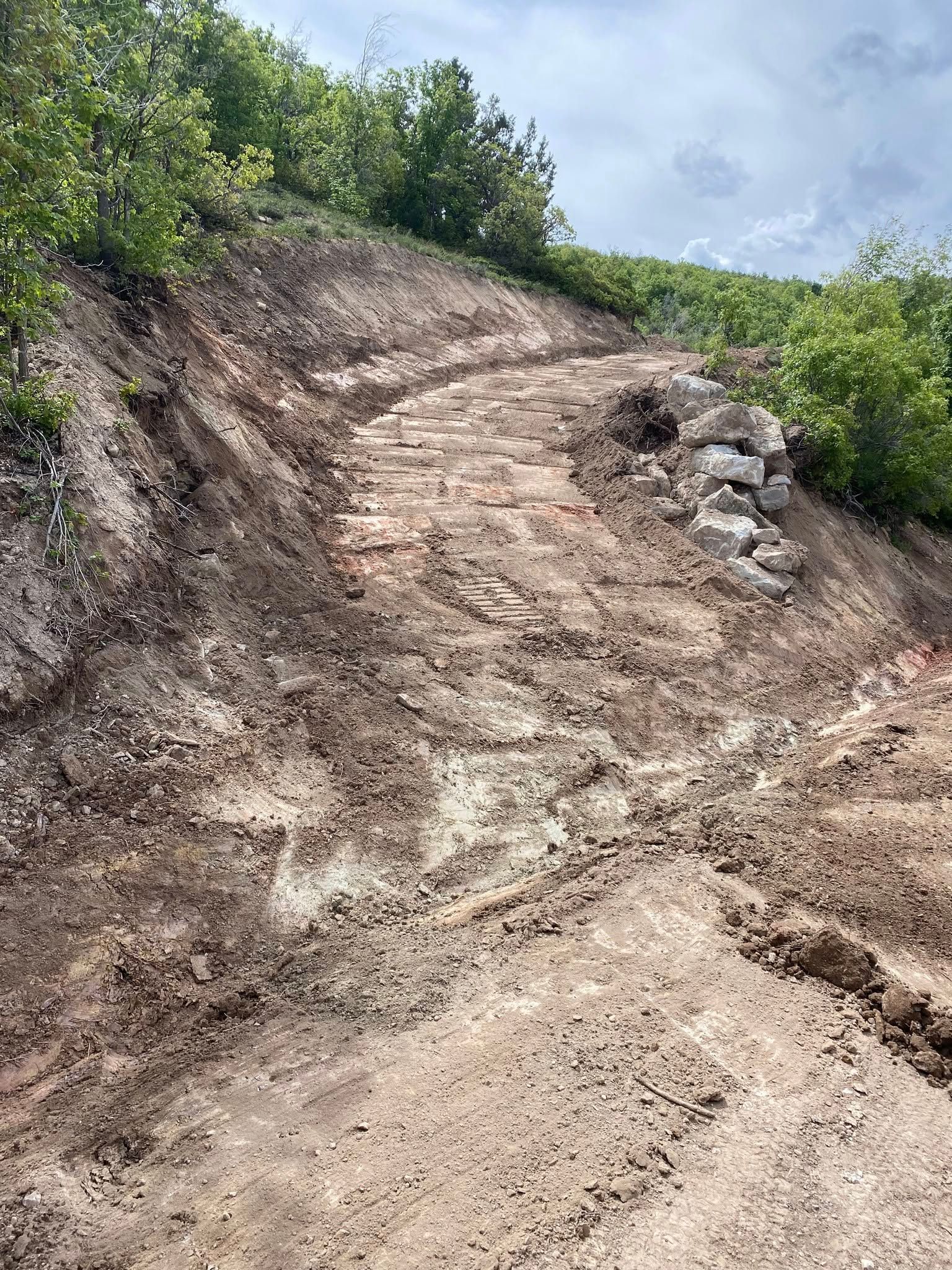Excavating for DL Dirtworks LLC in Ephraim, UT