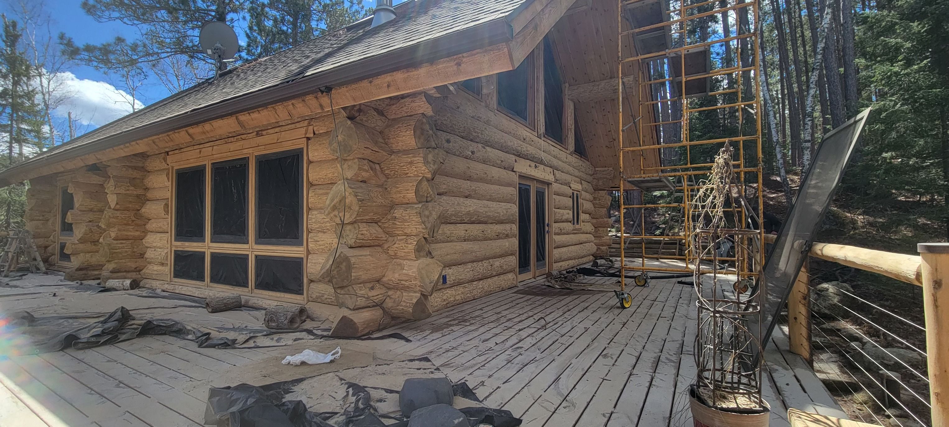 All Photos for 218 Painting & Log Restoration LLC in Britt, MN