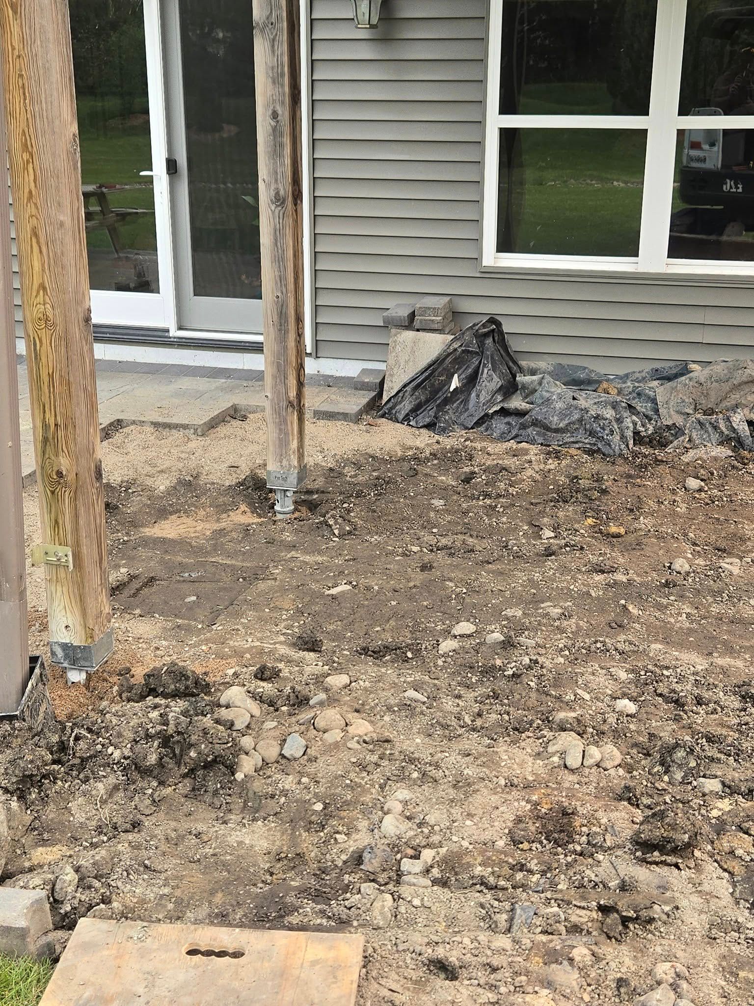 Helical Pier Footings for Elite Piers LLC in East Bethel, MN