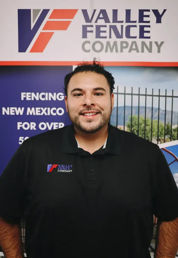 Zach Miranda at Valley Fence Company in Rio Rancho, NM