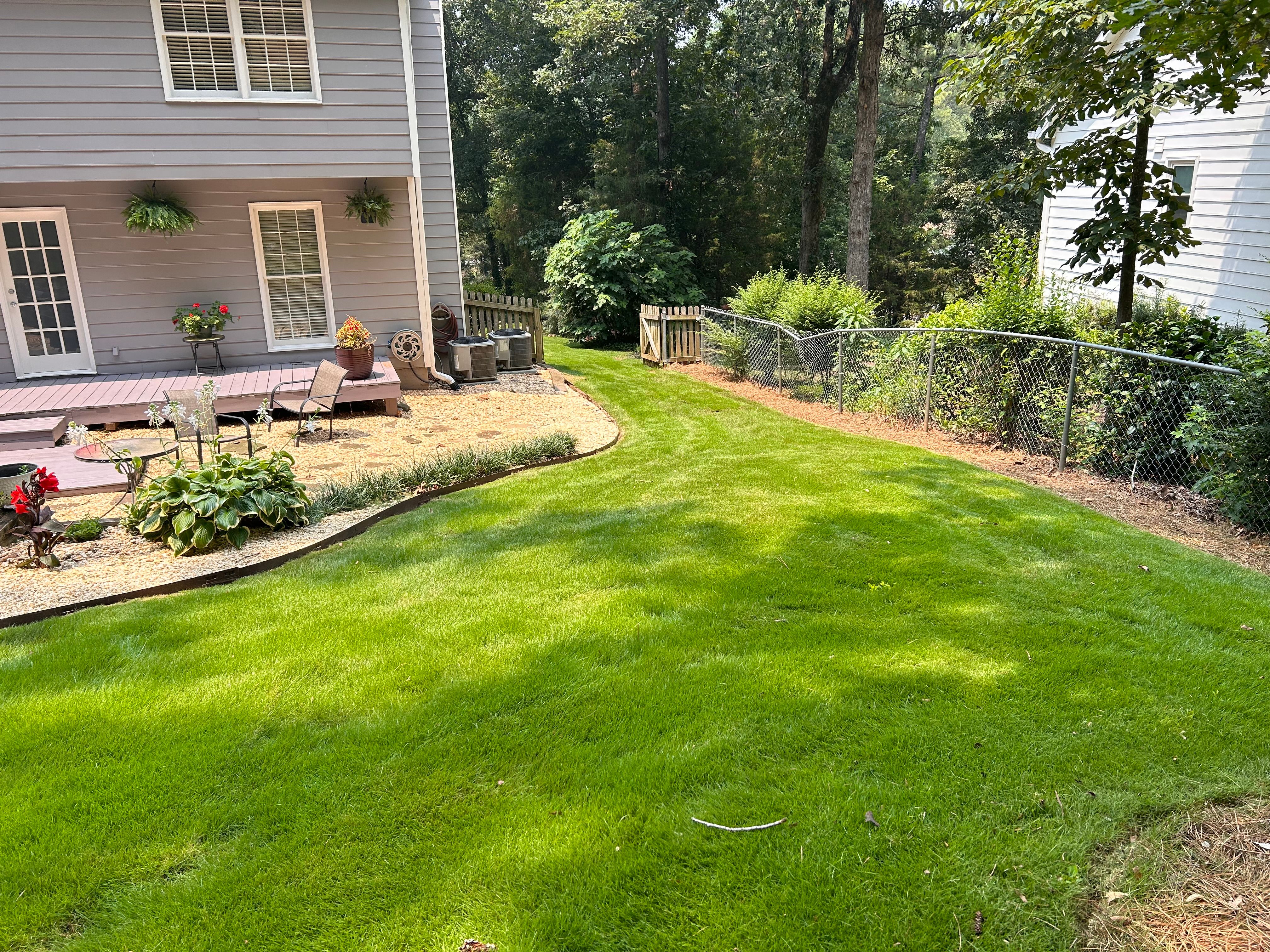 Fall and Spring Clean Up for Two Brothers Landscaping in Atlanta, Georgia