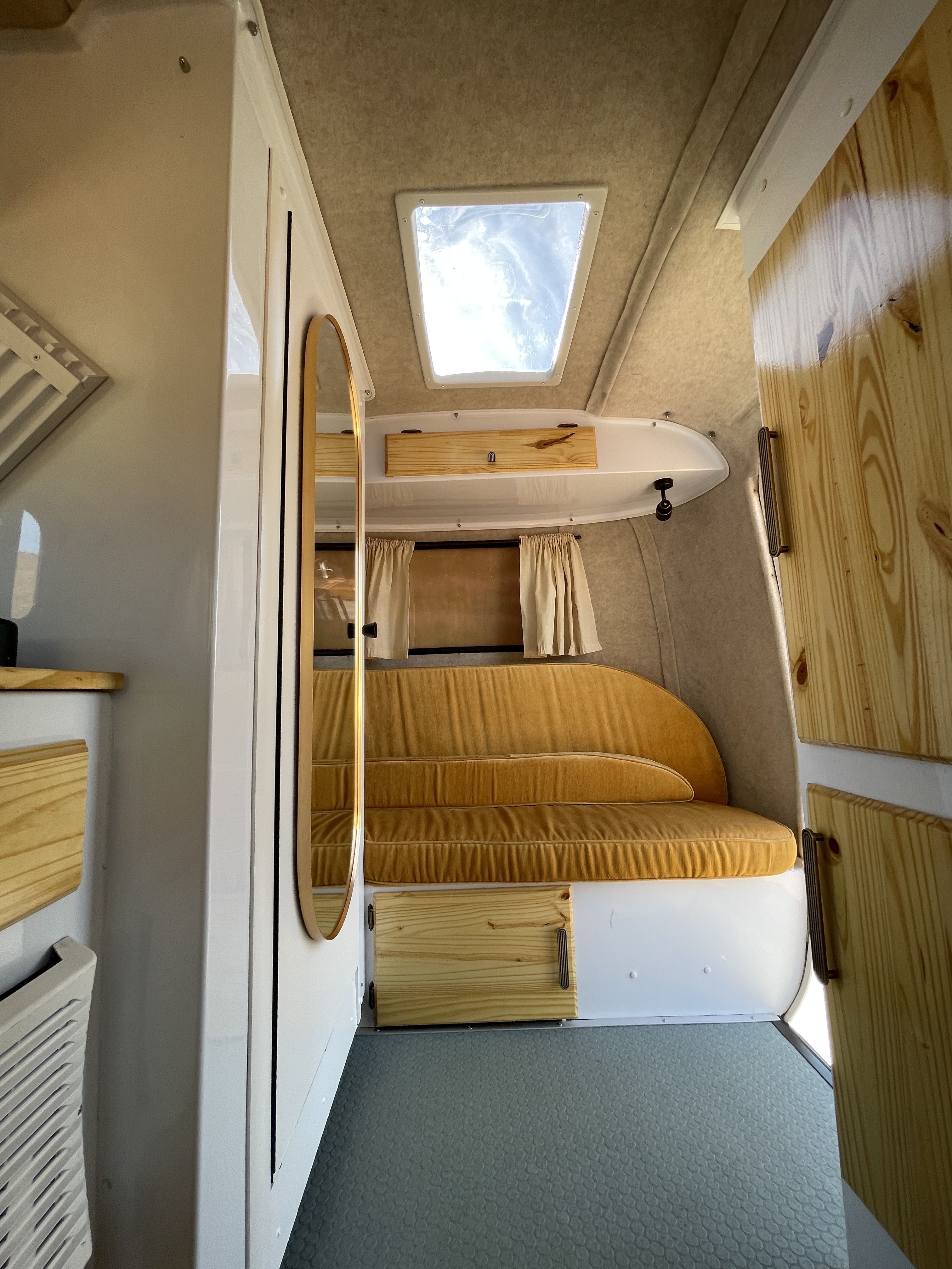 Scamp Travel Trailer for Mauka to Makai RV Renovations in Los Angeles, CA