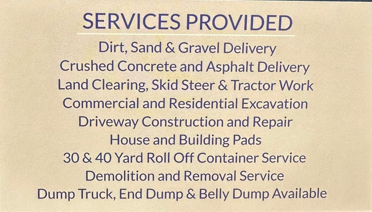  for Tyler Sand Gravel And Excavation in Ben Wheeler, TX