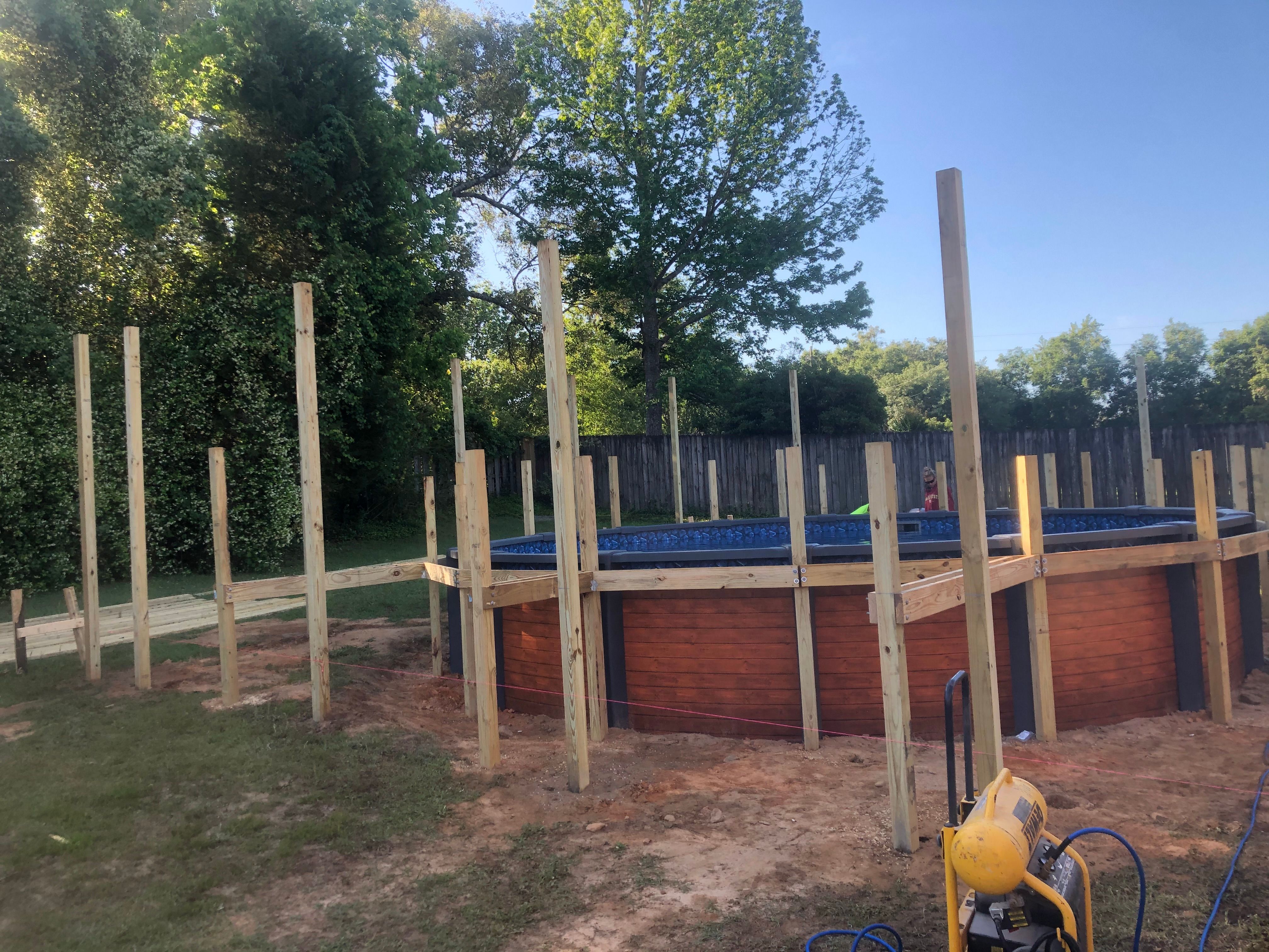 Deck & Patio Construction for JPH Builders Inc. in Milton, FL