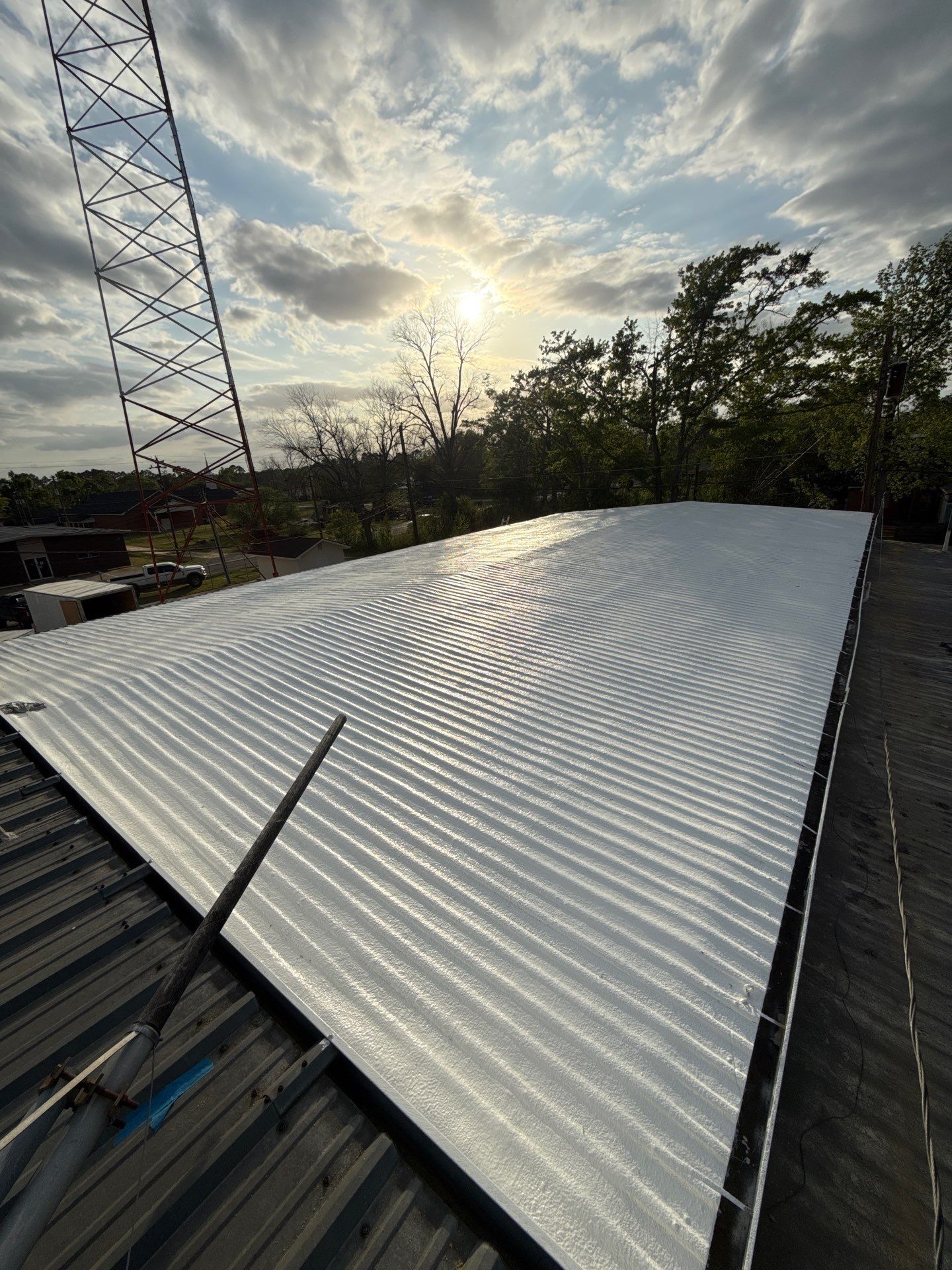 Commercial Roofing Project for Hart Roofing and Insulation in Atlanta, GA