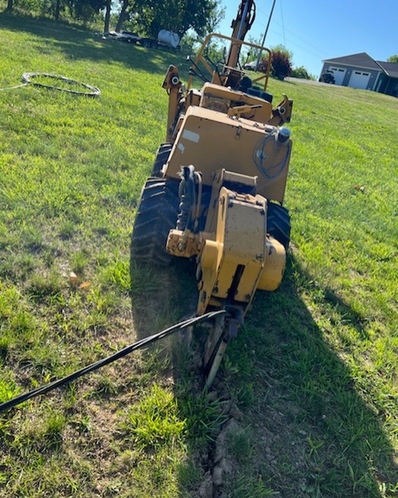 Excavating for PATCO Underground in Canton, MO