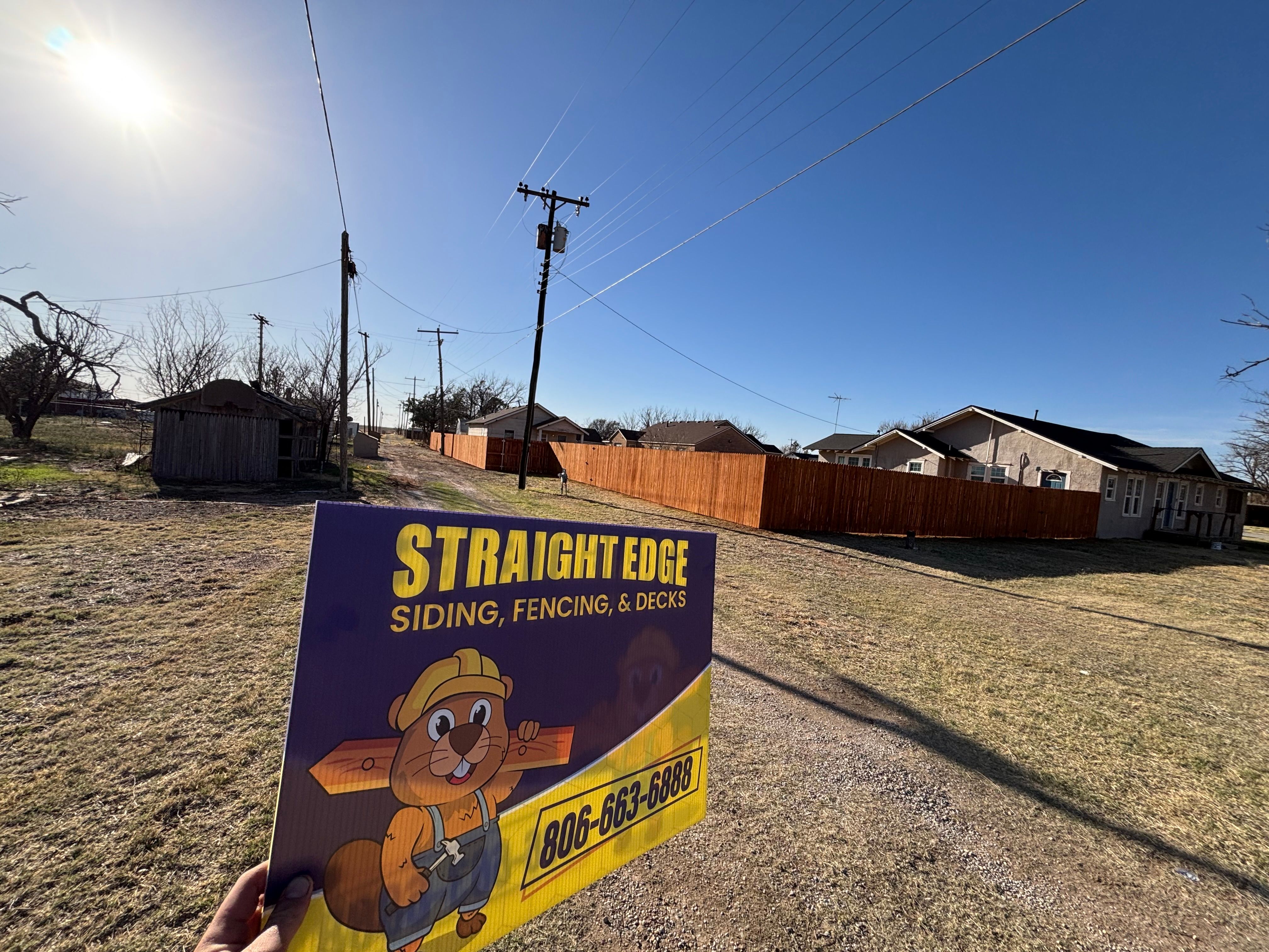 for Straight Edge Siding, Fencing & Decks in Pampa, TX