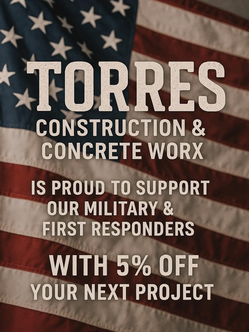  for Torres Construction & Concrete Worx in Alvin, TX