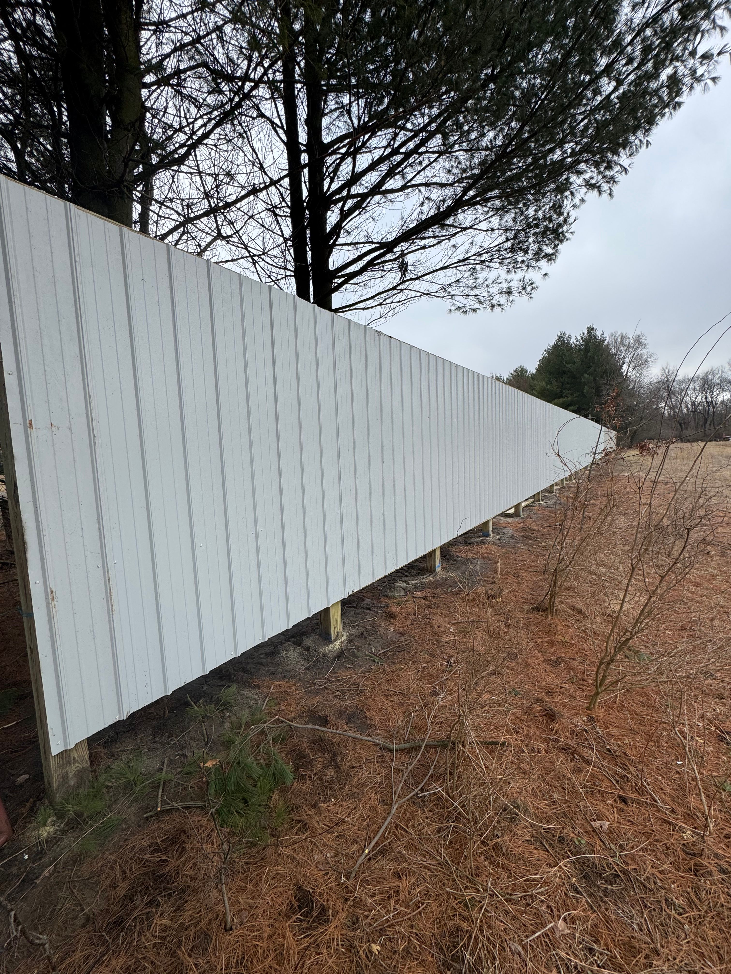 Fences for Risner Construction in De Motte, IN