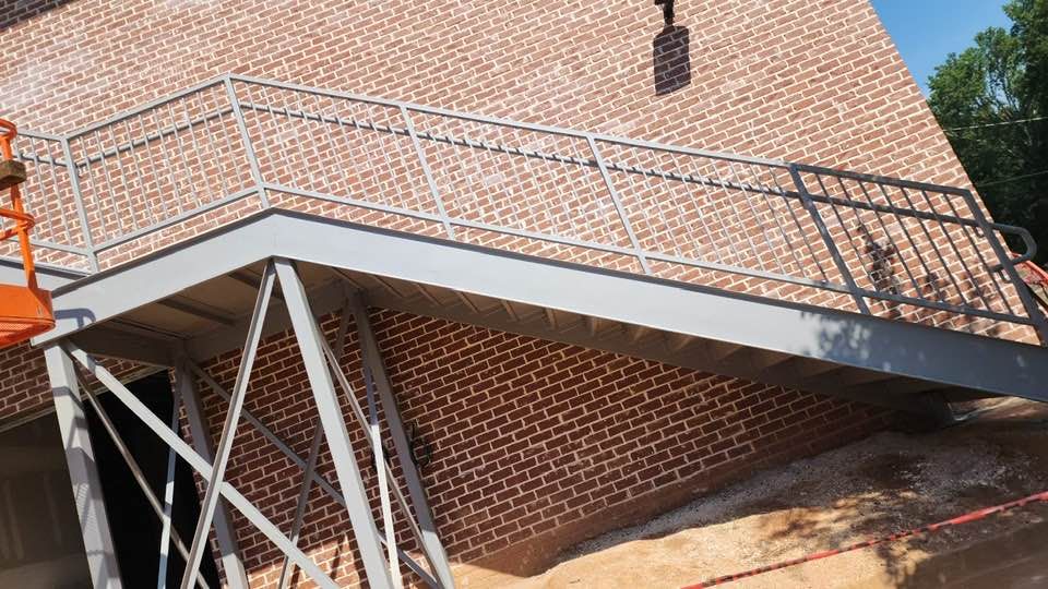 Commercial Staircases for Ark Steel Erectors in Atlanta, GA