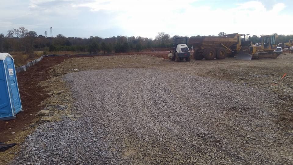 Excavating for King of Dirt in Cornersville, TN