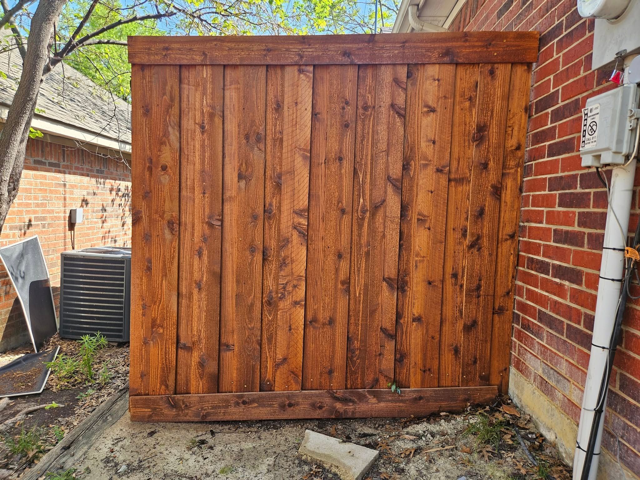 All Photos for Armor Fence Staining in Highland Village, TX