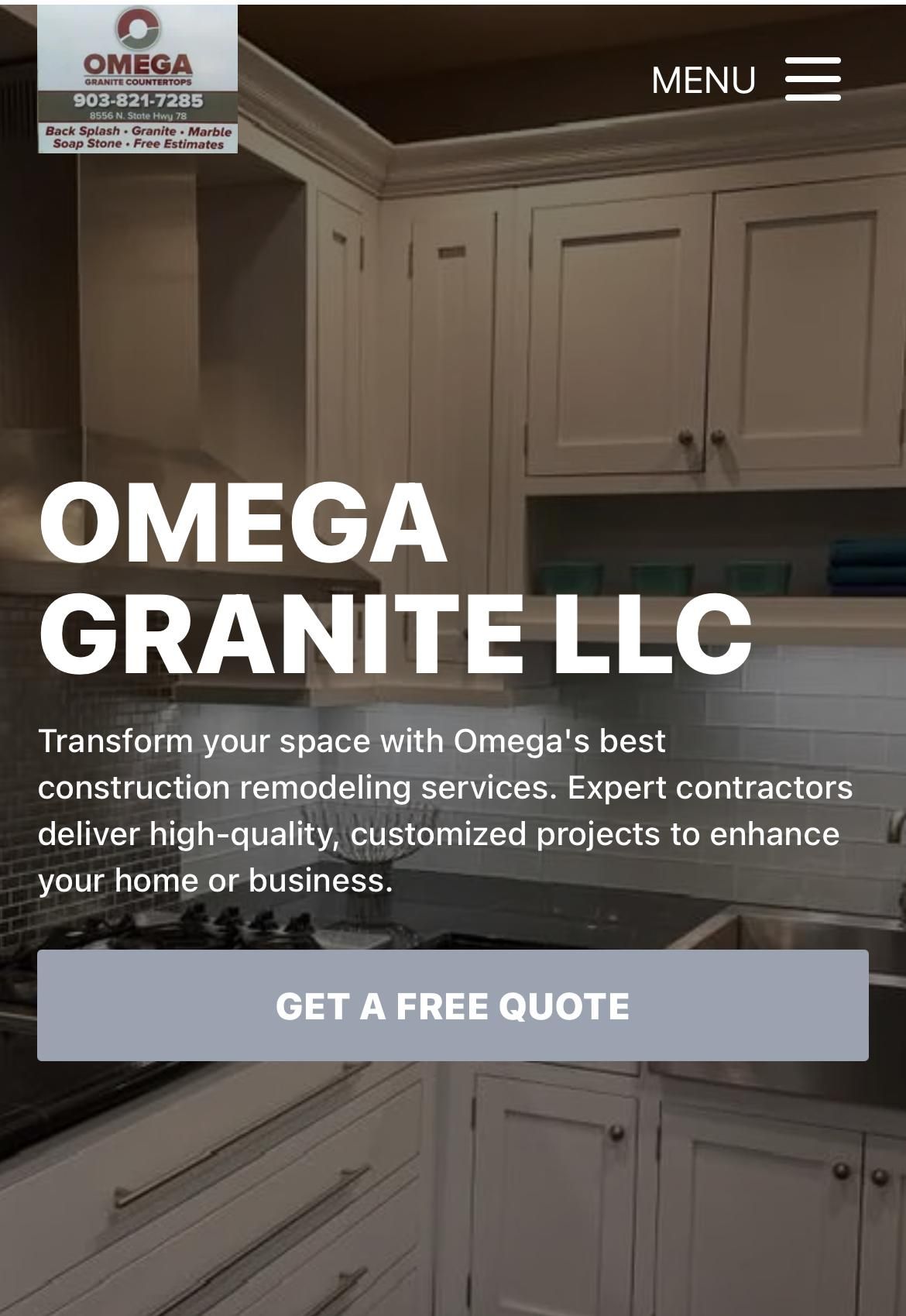  for Omega Granite LLC in Ravenna, TX