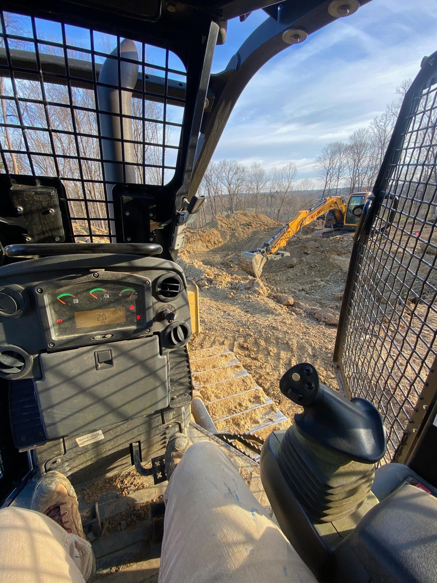 Excavating for Louisville Earth Movers in Crestwood, KY