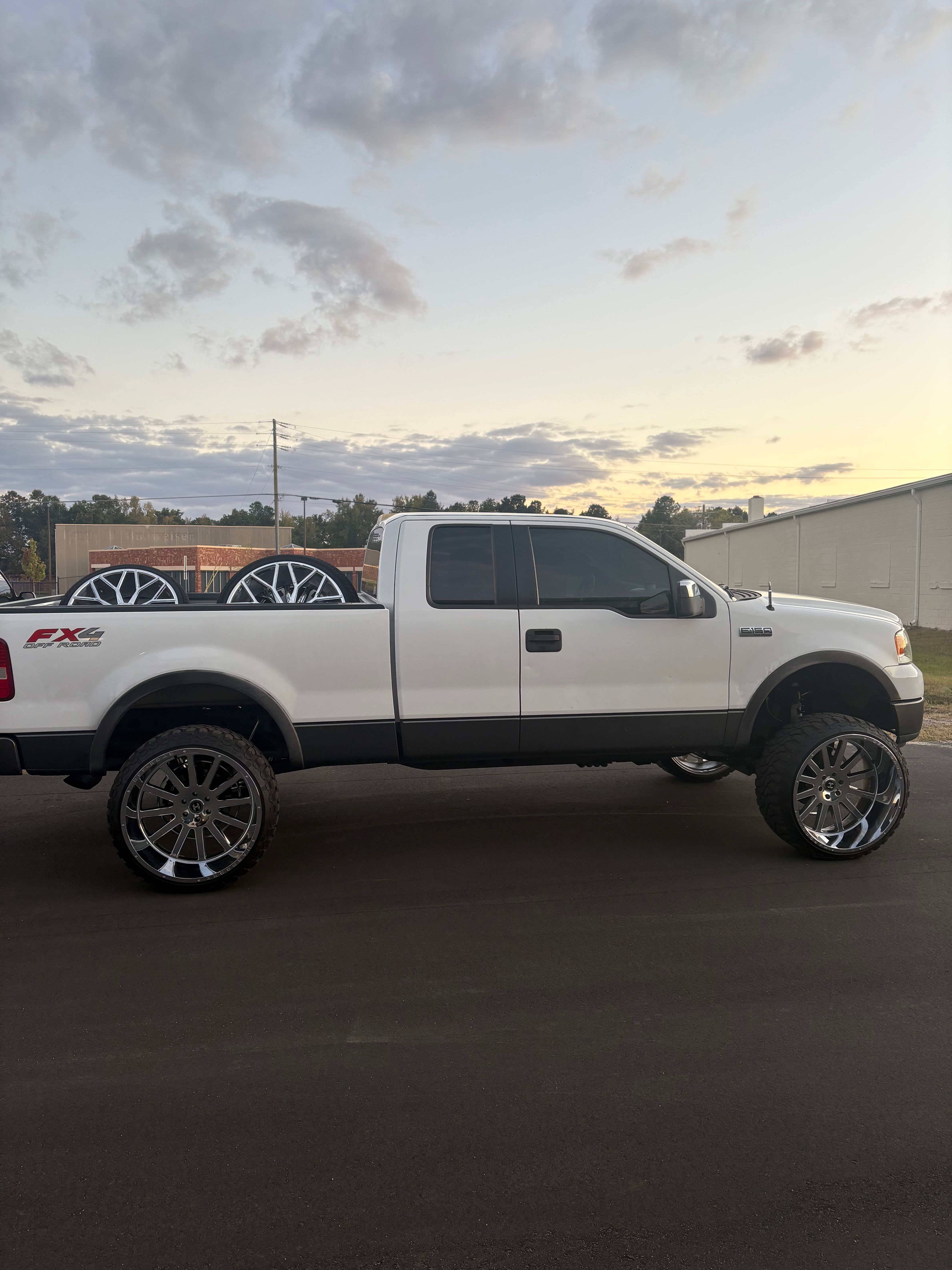 Lift/ suspension lift  for Tragedy Lighting in Oxford, NC