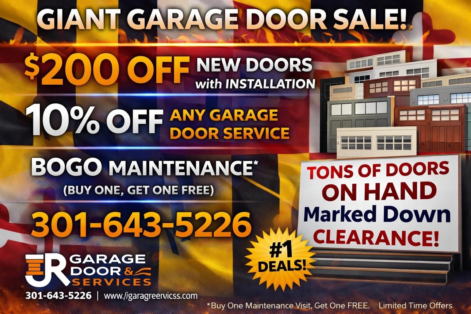  for JR Garage Door and Services in Charles County, MD