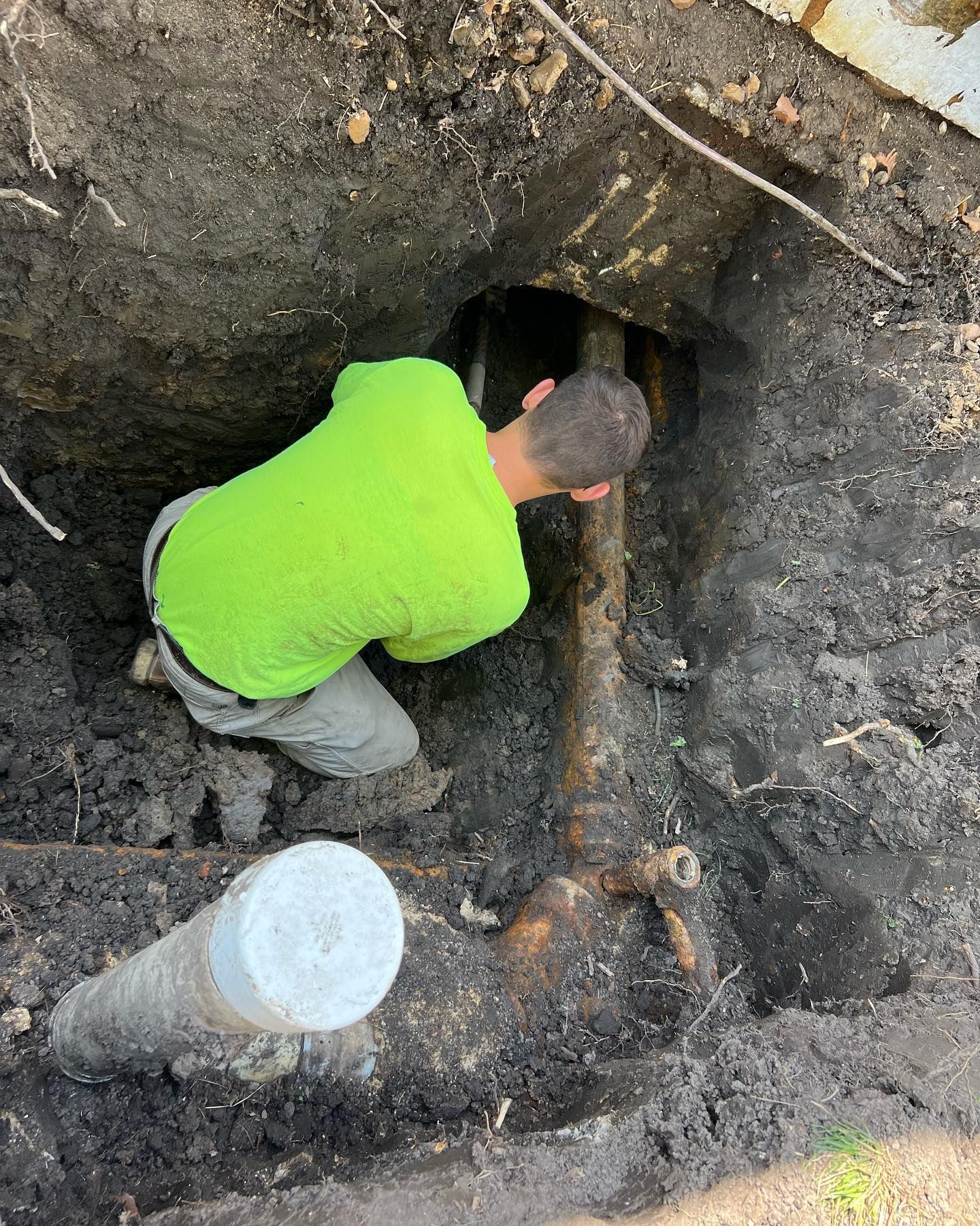 Excavating for PATCO Underground in Canton, MO