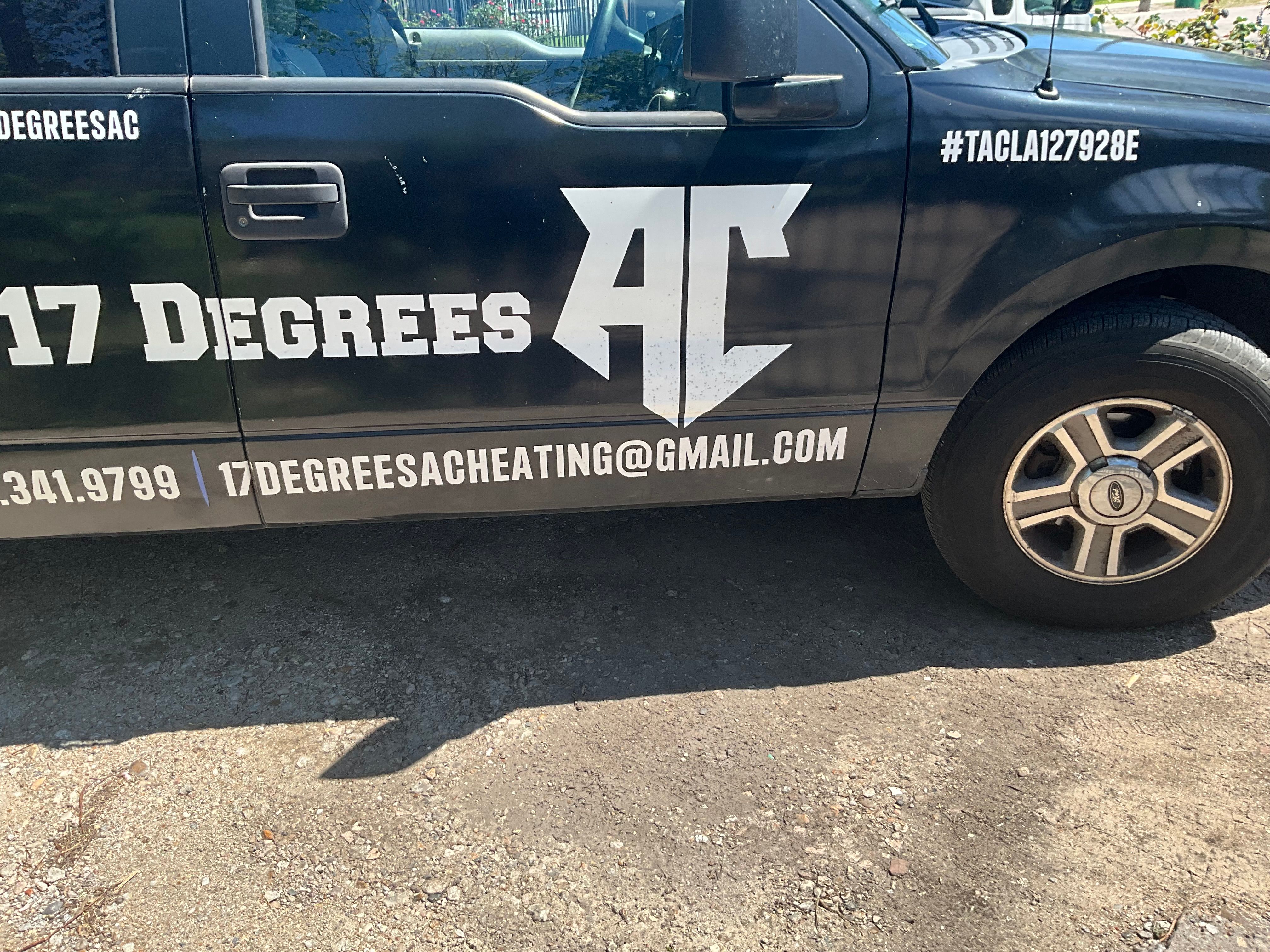  for 17 Degrees A/C and Heating in Houston, TX